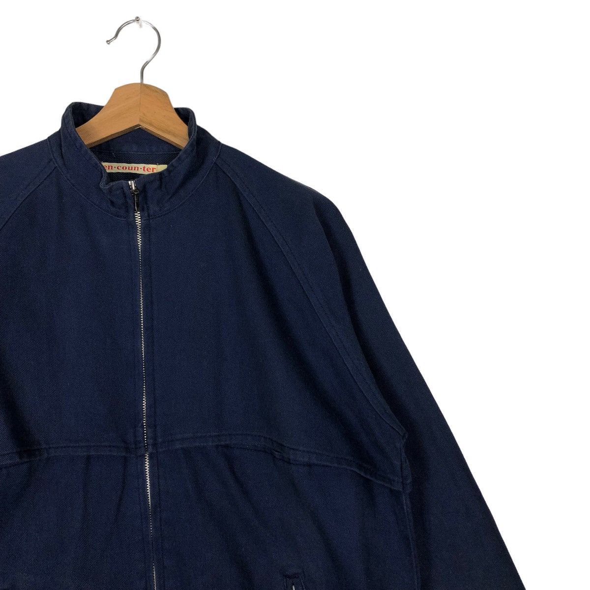 Japanese Brand 🔥90’s Bomber Jacket En.Coun.Ter Japan Issey Miyake Size US L / EU 52-54 / 3 - 5 Thumbnail