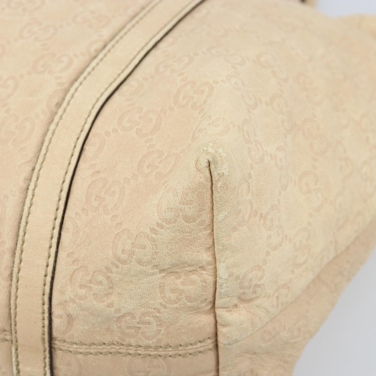 Gucci Gucci GG Canvas Guccissima Tote Bag Beige Size ONE SIZE - 5 Thumbnail