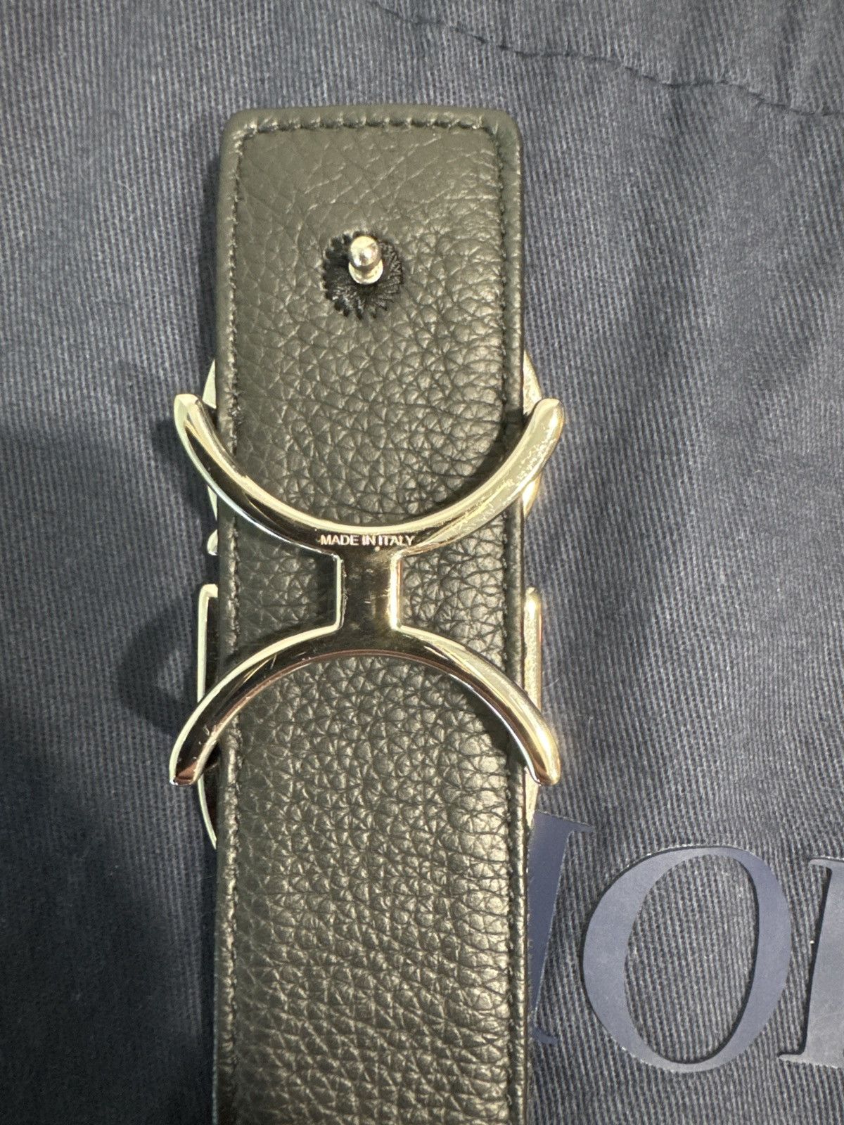 Dior Christian Dior Reversible Belt Strap Dior Oblique Buckle Size 34 - 5 Thumbnail