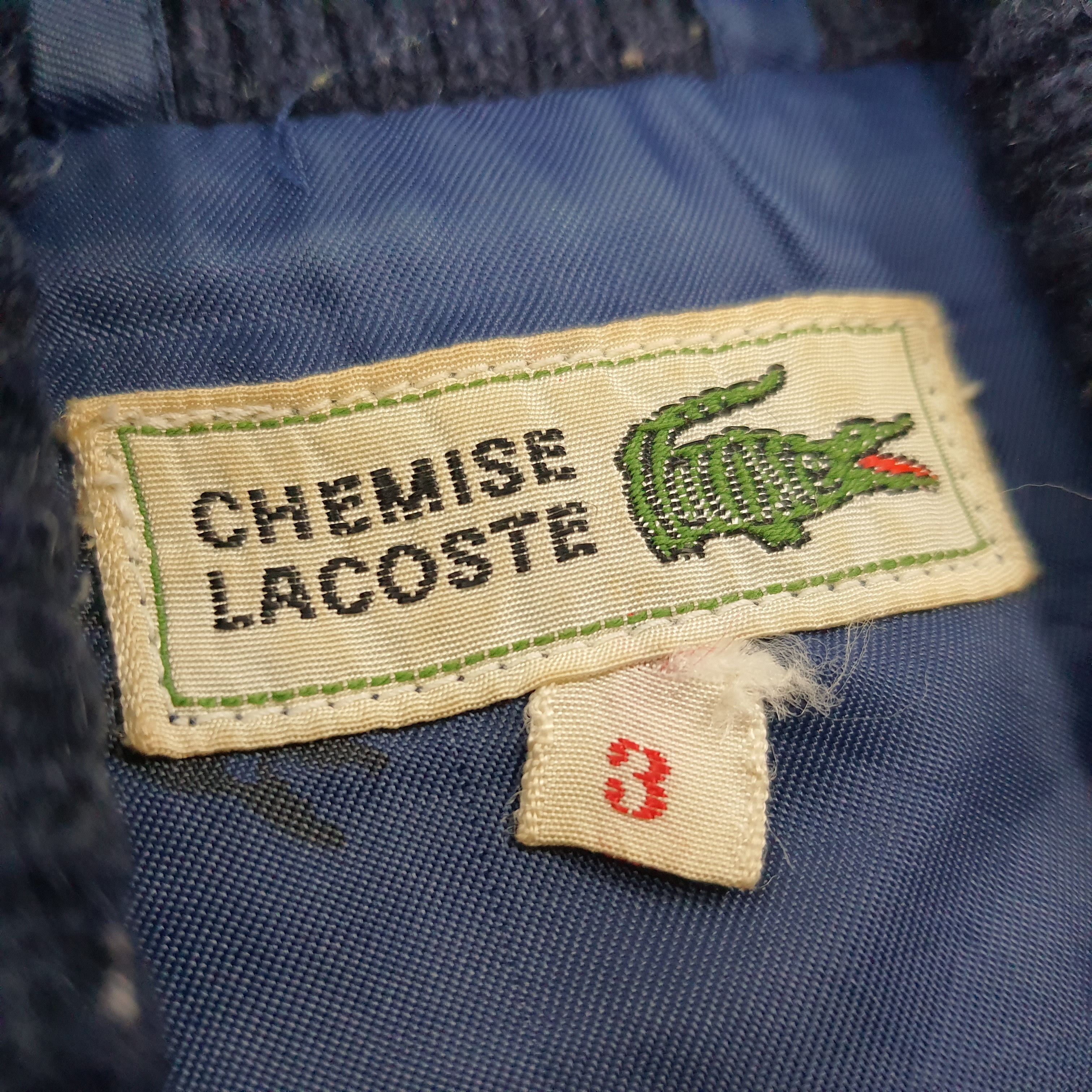 Lacoste Vintage Chemise Lacoste Button Up Vests C269N9 Size US L / EU 52-54 / 3 - 4 Thumbnail