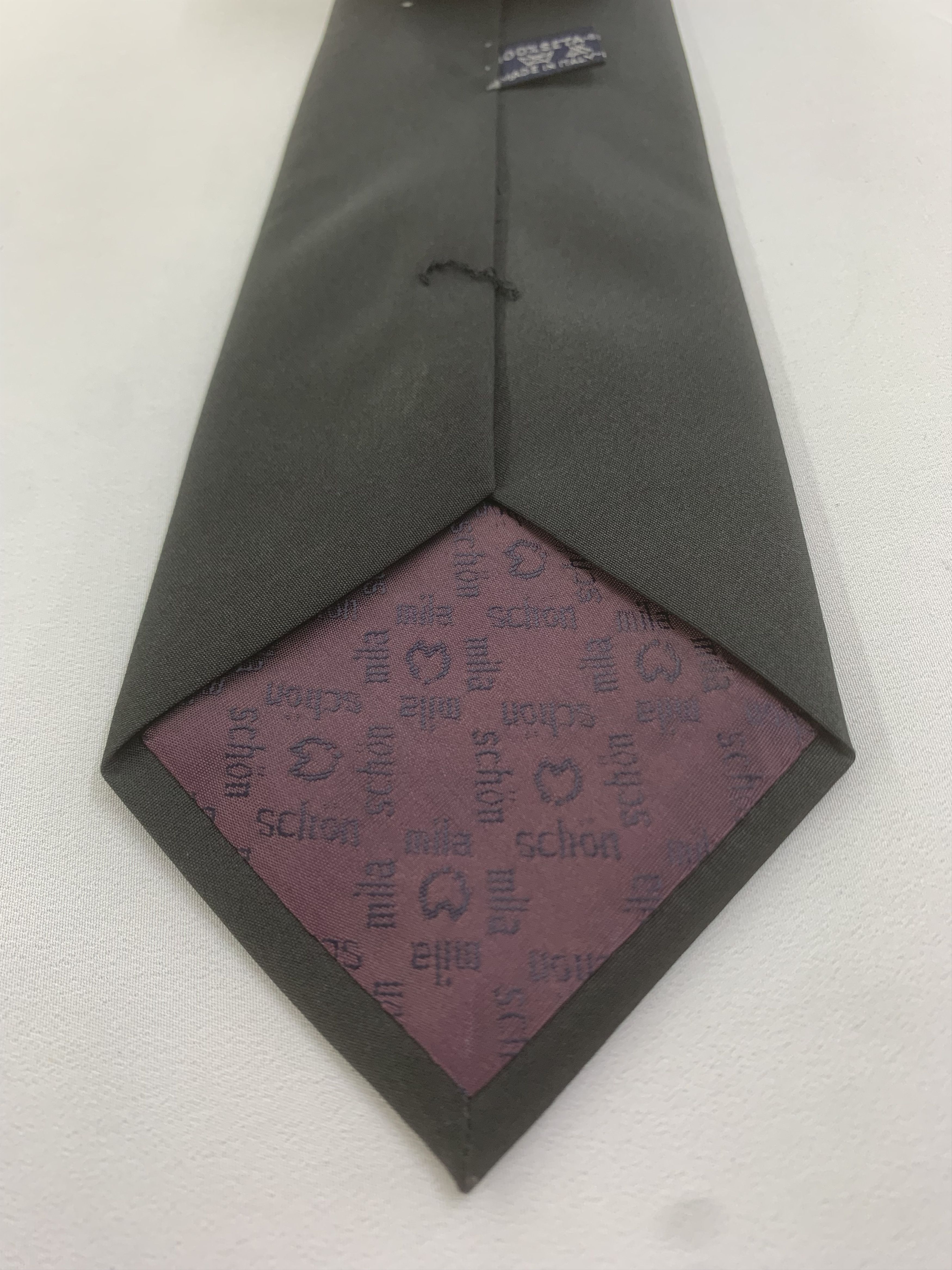 Mila Schon Mila Schon silk tie NT1008 Size ONE SIZE - 3 Thumbnail