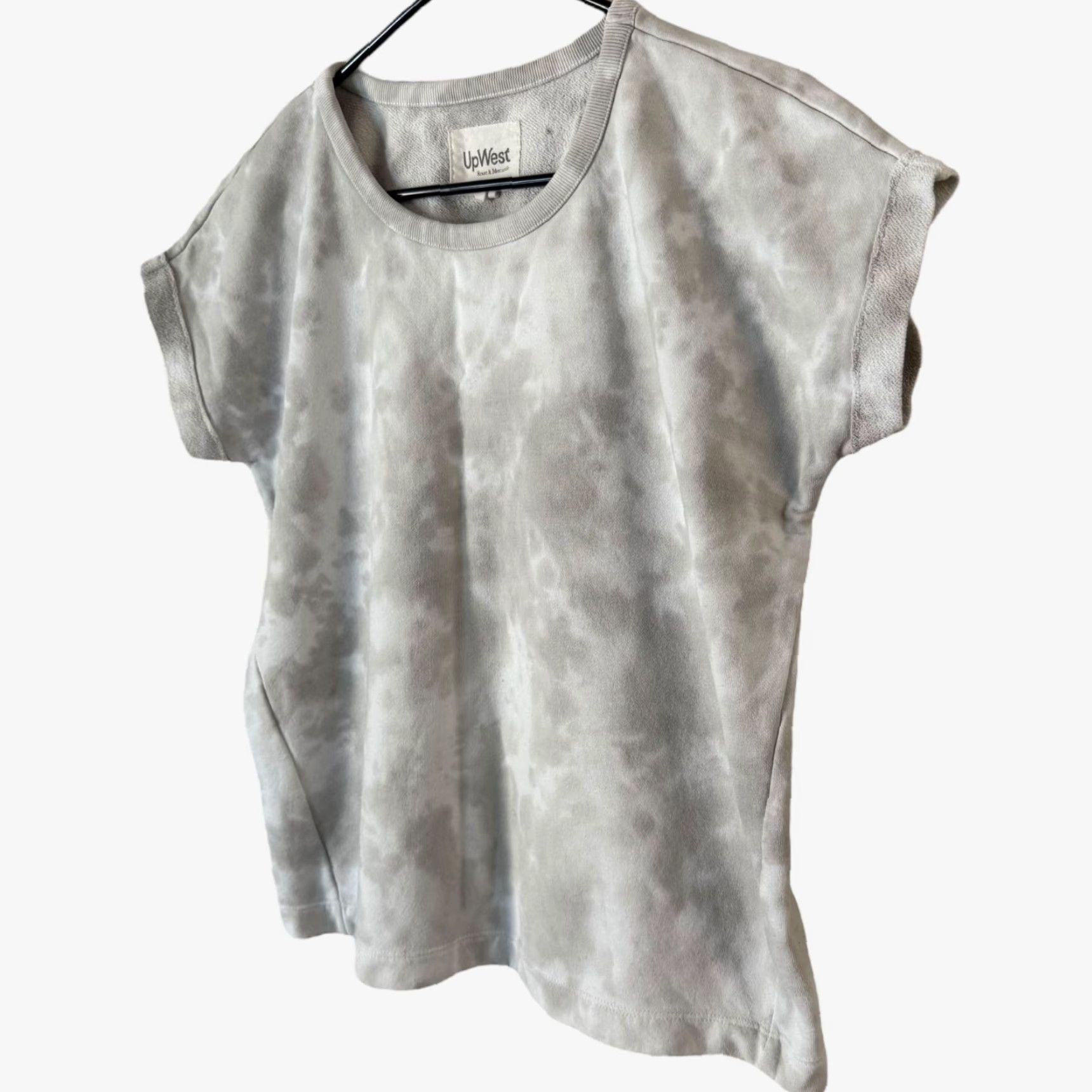 Vintage VINTAGE UpWest Tie-Dye Crewneck Sweatshirt Women's Small Gray Short Sleeve Pullover Casual Activewear Fall Spring Summer Outdoor Size S / US 4 / IT 40 - 2 Thumbnail