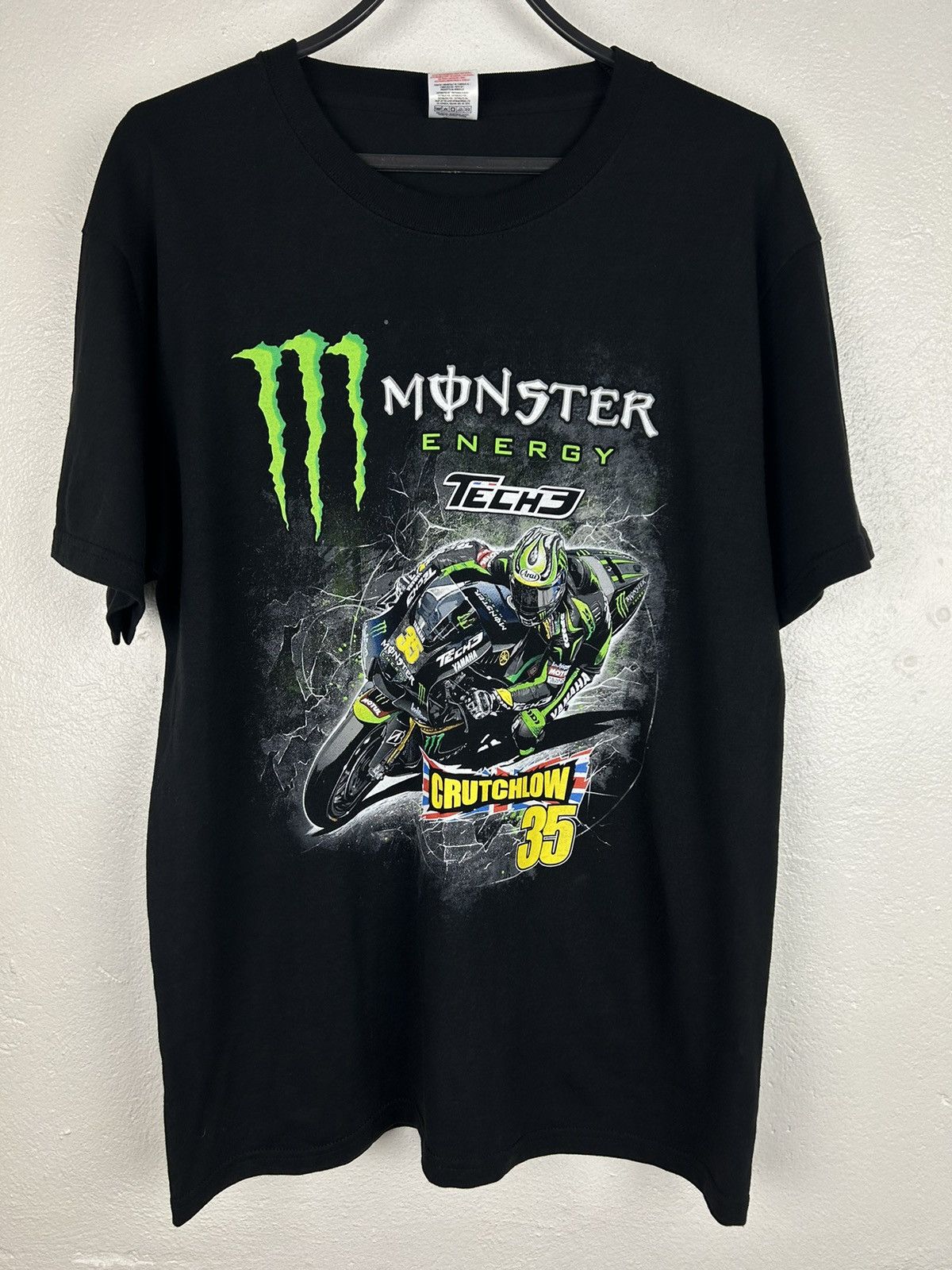 Vintage Vintage Monster Yamaha Tech3 Cal Crutchlow #35 Moto T-Shirt Size US L / EU 52-54 / 3 - 1 Thumbnail