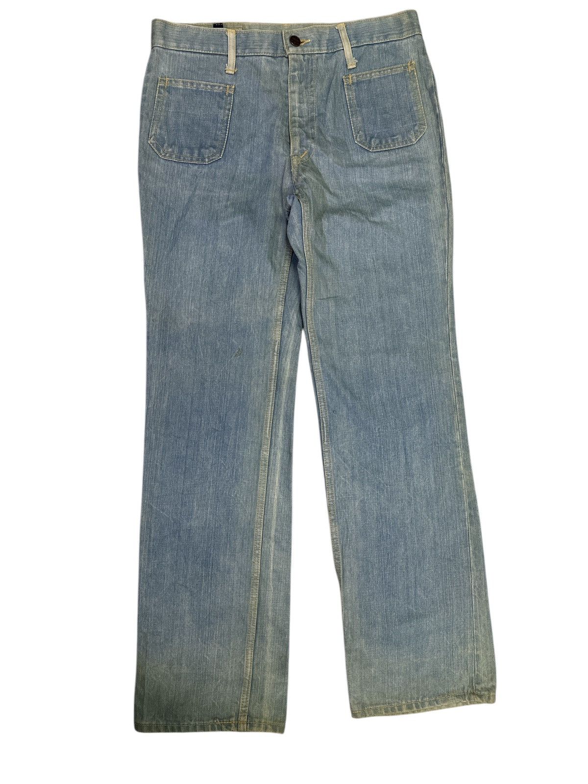 Vintage Flare💥Vintage Bootcut Bell Bottom 7os Weldgin Branded . Size US 32 / EU 48 - 8 Thumbnail
