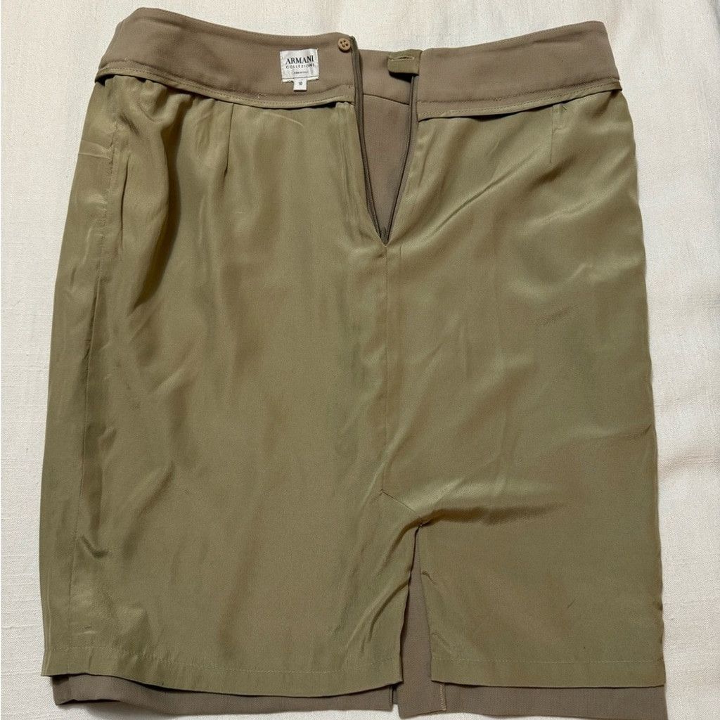 Armani Collezioni Armani Collezioni | Lined Pencil Skirt | Size 10 Size 32" / US 10 / IT 46 - 8 Thumbnail