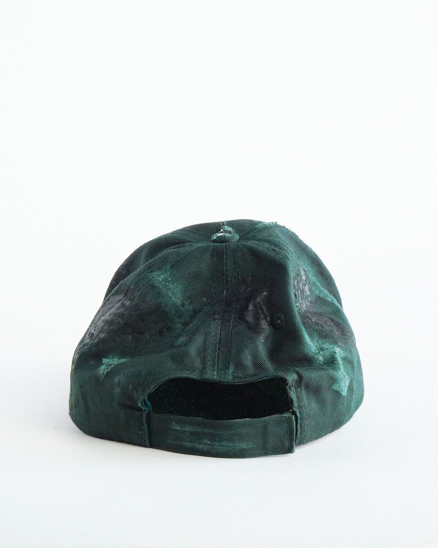 Vintage ASTROBOI* 'Rocco Bros' Green Pierced Construction Hat Size ONE SIZE - 5 Thumbnail