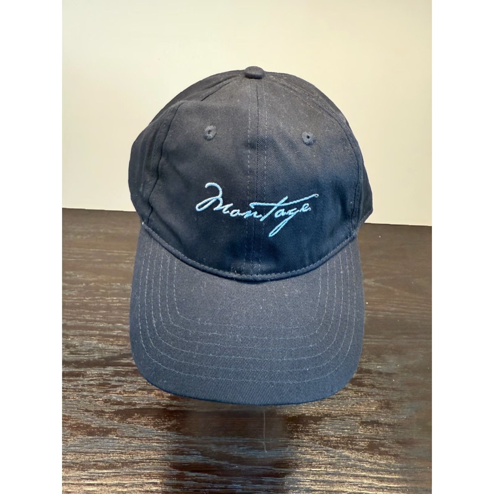 Vintage Revman Montage Laguna Beach Hat Mens One Size Blue Twill Strapback Golf Size ONE SIZE - 2 Thumbnail