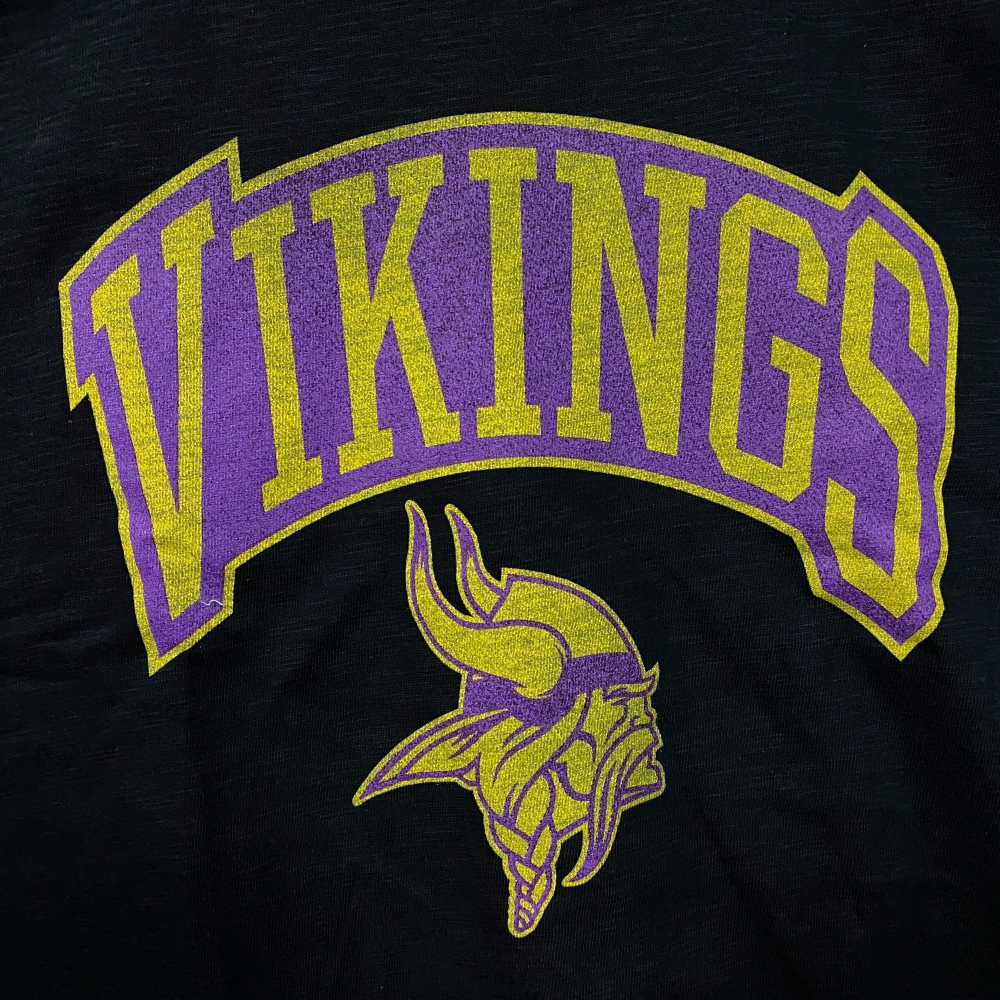 Junk Food Junk Food Clothing Minnesota Vikings Women's Mock Neck Crop Size XL / US 12-14 / IT 48-50 - 2 Thumbnail