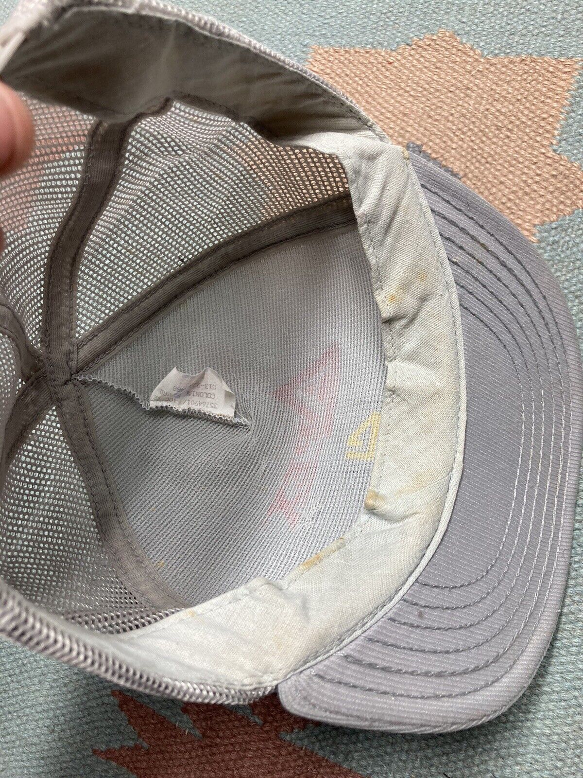 Vintage VTG 80s trucker hat mesh apex copper industries power tools Size ONE SIZE - 6 Thumbnail
