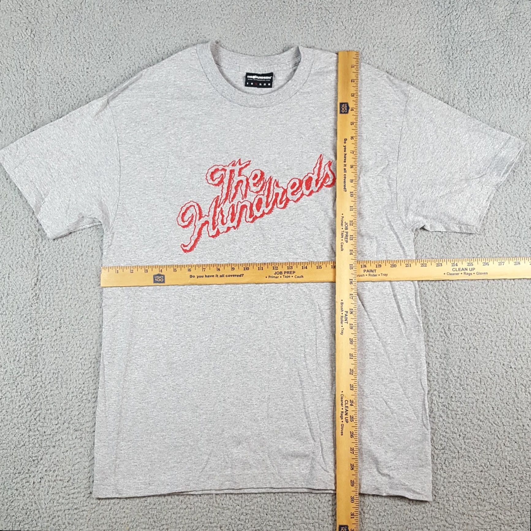 The Hundreds VINTAGE The Hundreds Streetwear Spell Out Men's L T Shirt Gray Cotton Logo Embroidered 90s 00s Skater Skateboarding Brand The Hundreds Shirt Mens L Size US L / EU 52-54 / 3 - 8 Thumbnail
