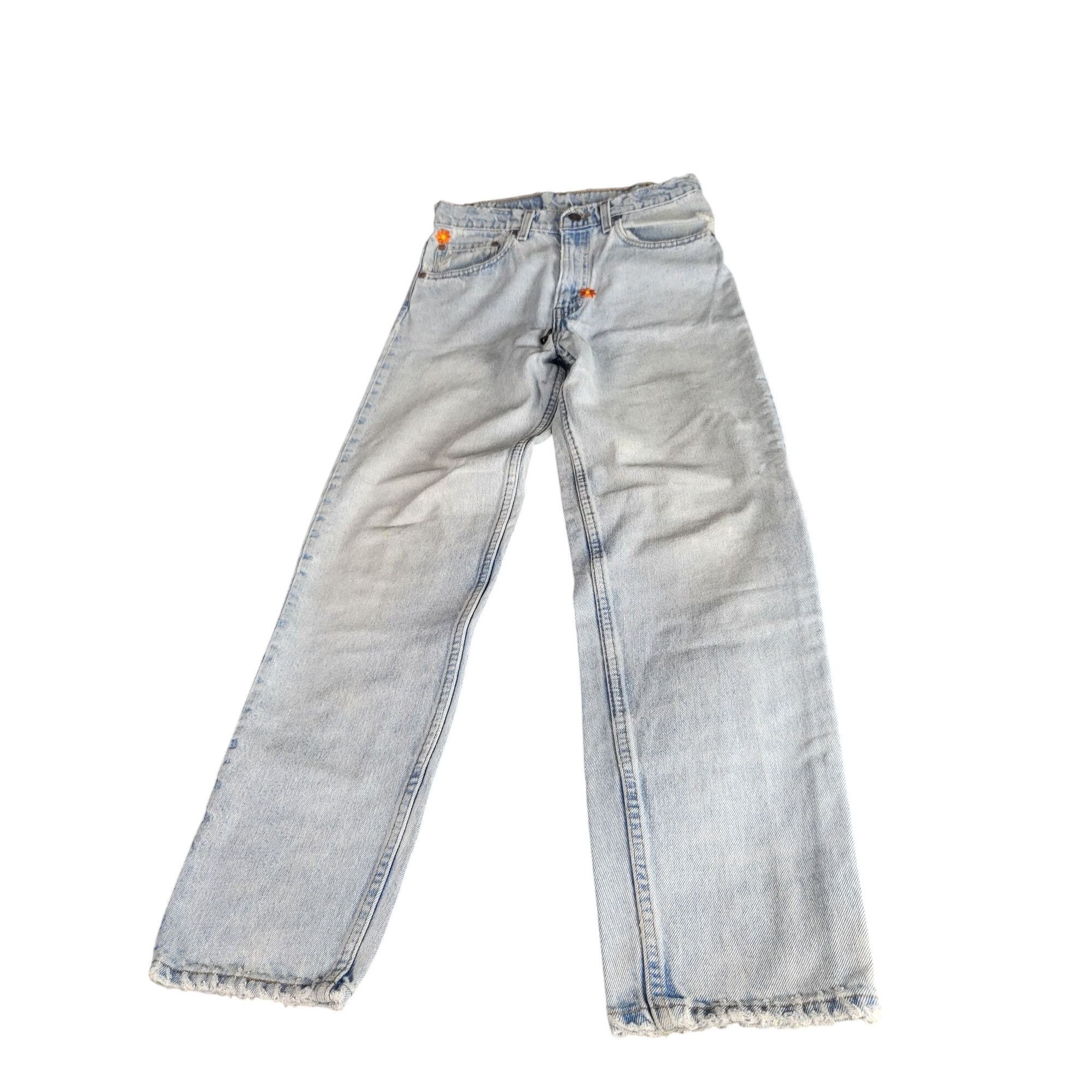 Levi's Vintage Levis 550 Blank Tab Jeans Women Sz 31X32 Floral Deni ...