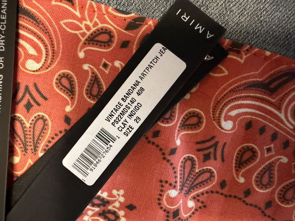 Amiri Amiri Jeans Orange patch Size US 29 - 4 Thumbnail