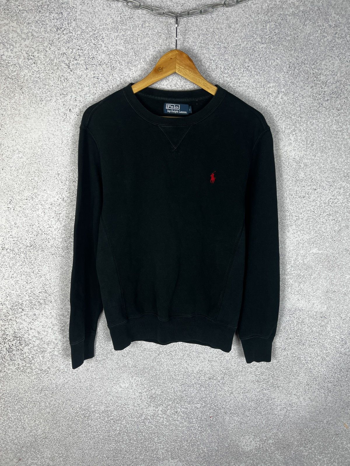 Polo Ralph Lauren Vintage Polo Ralph Lauren Sun Faded Crewneck Sweatshirt Size US S / EU 44-46 / 1 - 1 Thumbnail