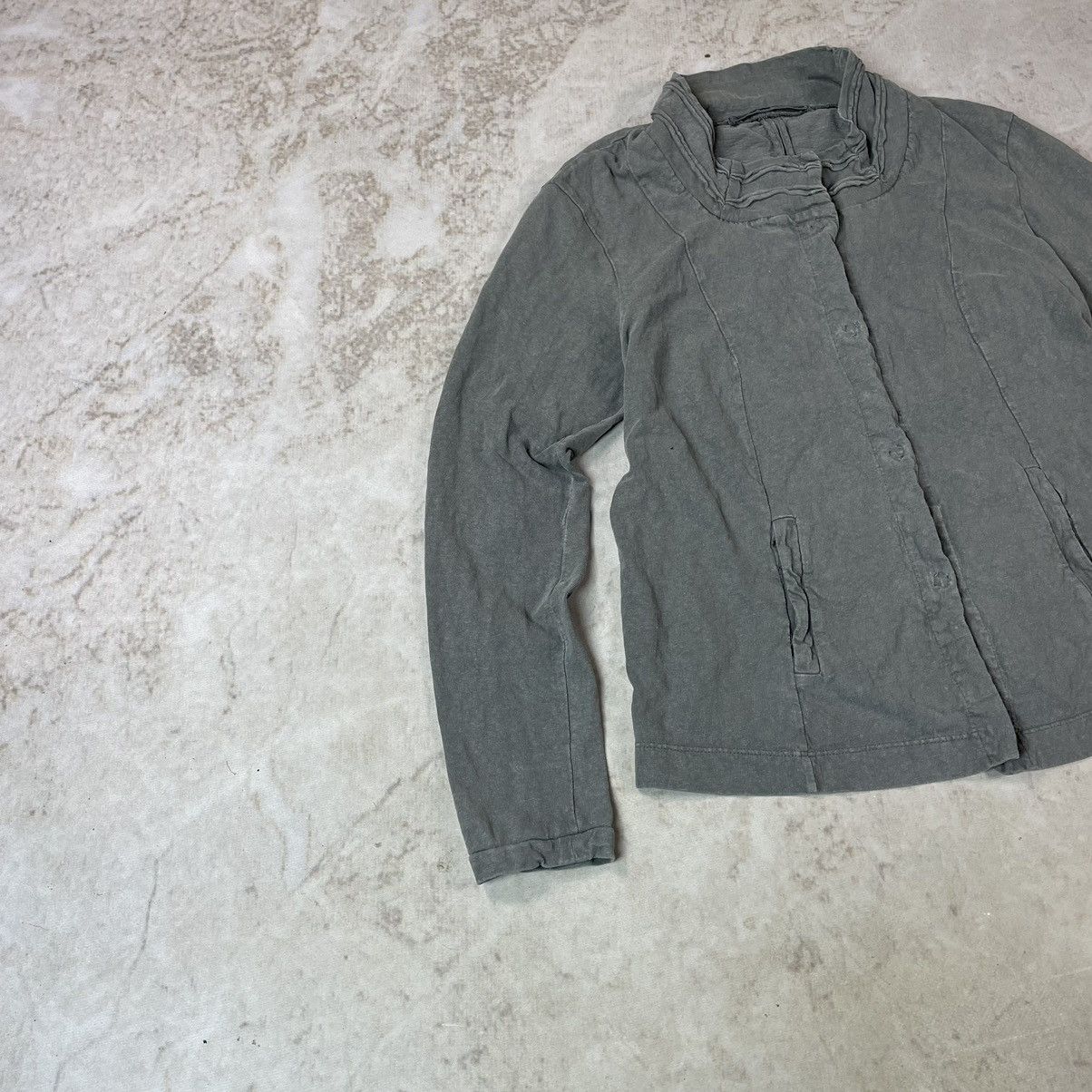 Transit Uomo Transit Par Such Fabric Washed Cotton Avant Garde Jacket Size XXS / US 00 / IT 34 - 3 Thumbnail