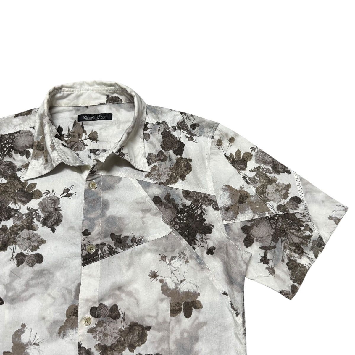 Tornado Mart Tornado Mart Patchwork Floral Button Up Size US M / EU 48-50 / 2 - 1 Thumbnail
