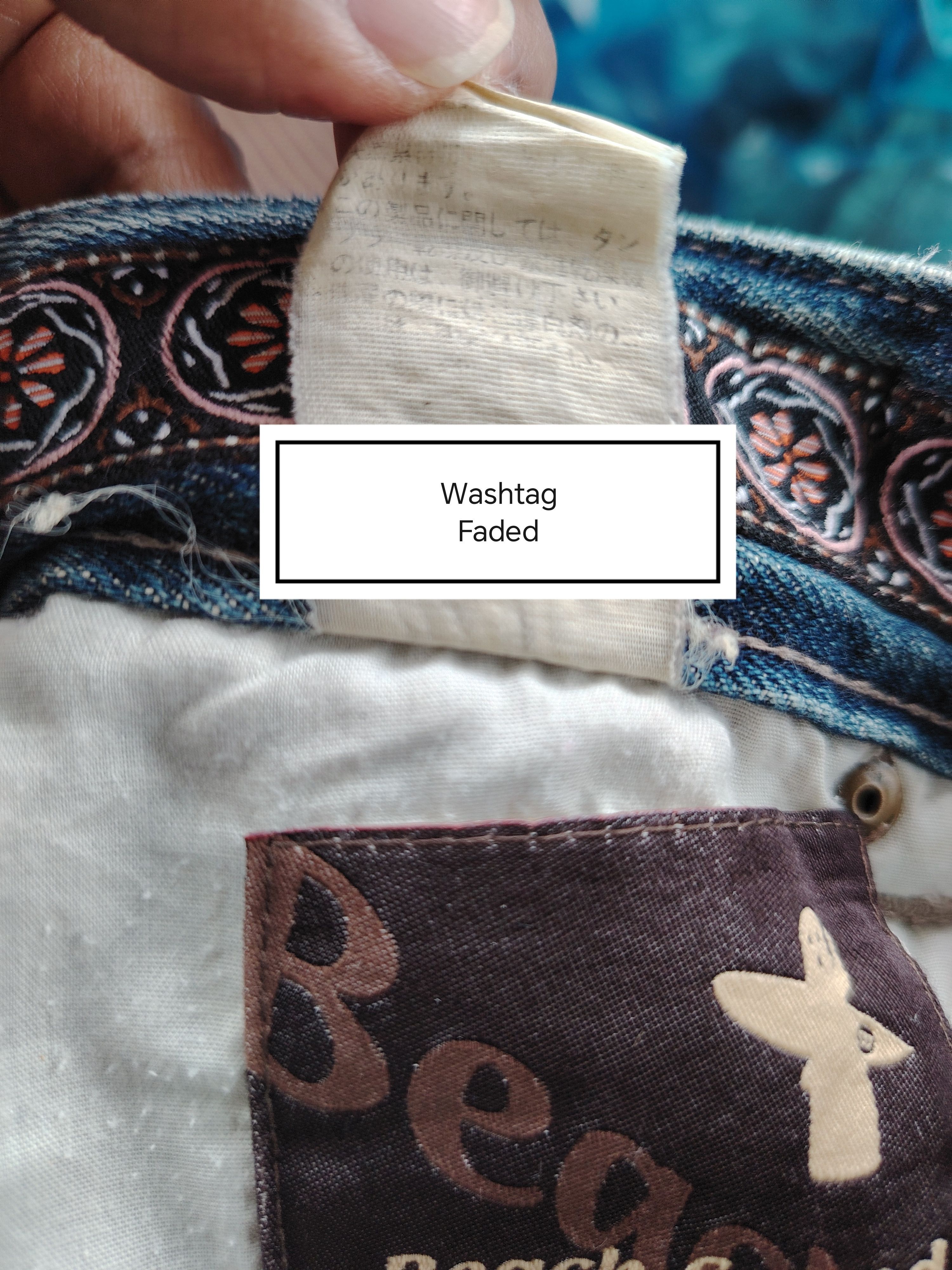 If Six Was Nine 💥BEST OFFER💥VINTAGE BEACH SOUND DISTRESSED DENIM Size US 32 / EU 48 - 14 Thumbnail
