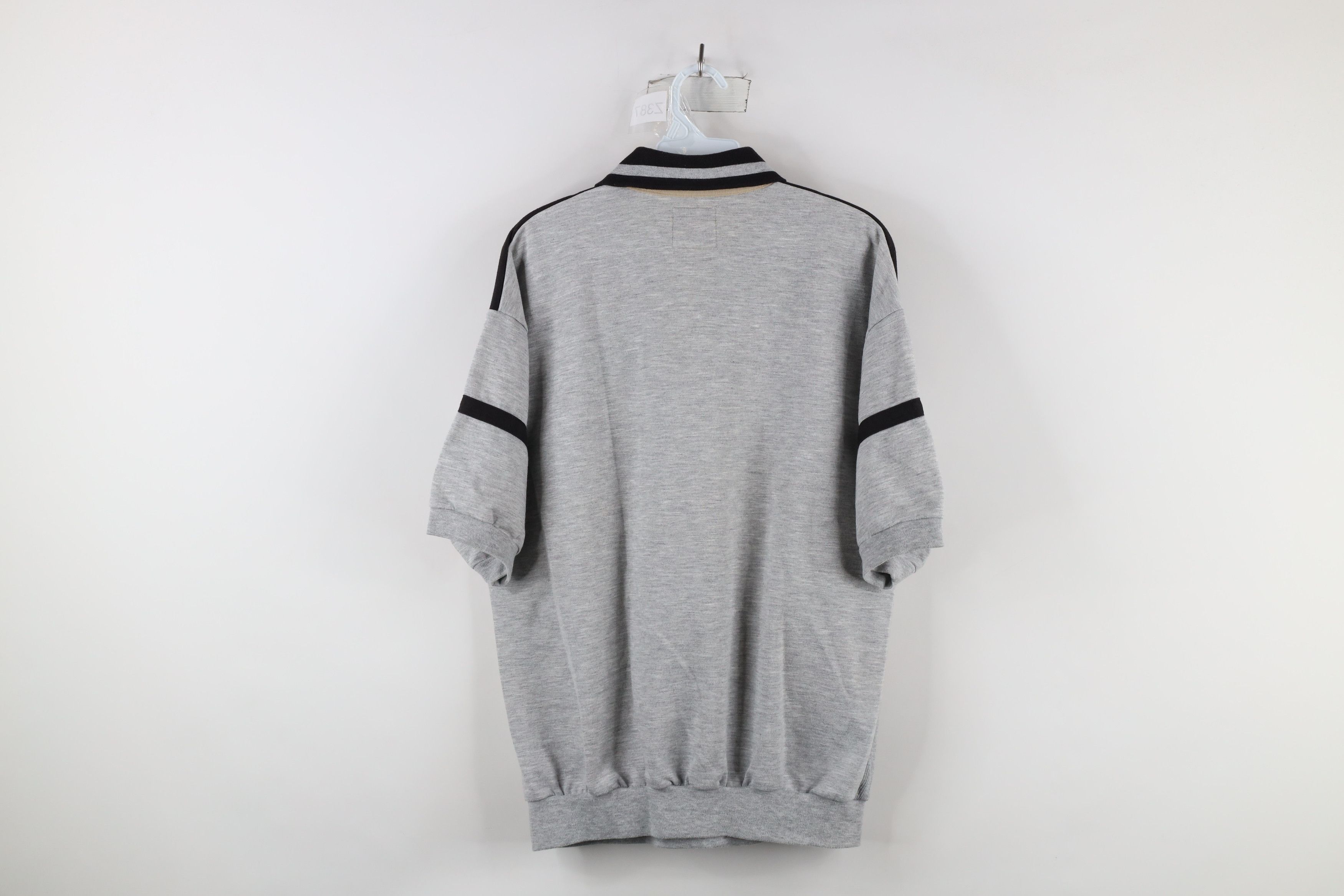 Vintage Vintage 90s Streetwear Block Collared Pullover Polo Shirt Size US M / EU 48-50 / 2 - 7 Thumbnail