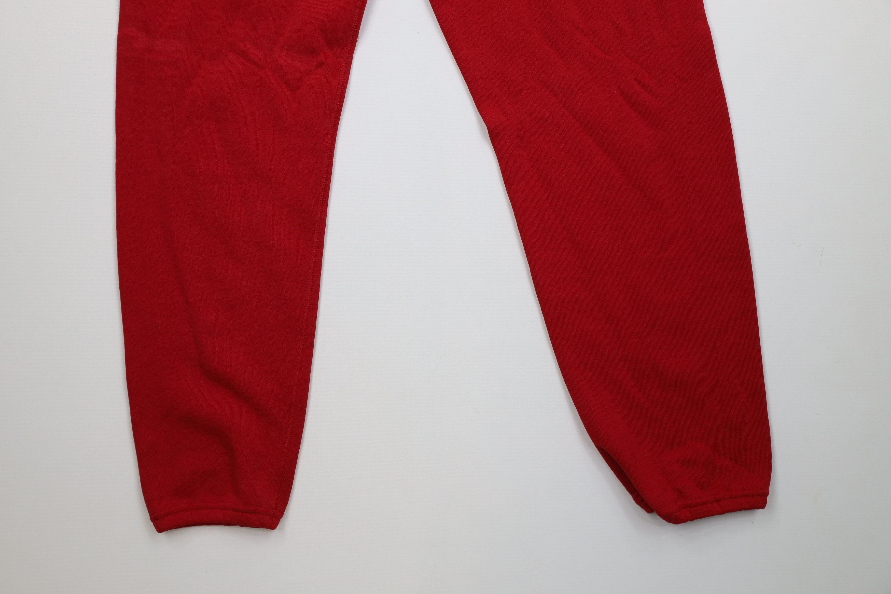 Vintage Vintage 90s USA Olympics Blank Sweatpants Joggers Red USA Size US 34 / EU 50 - 13 Thumbnail