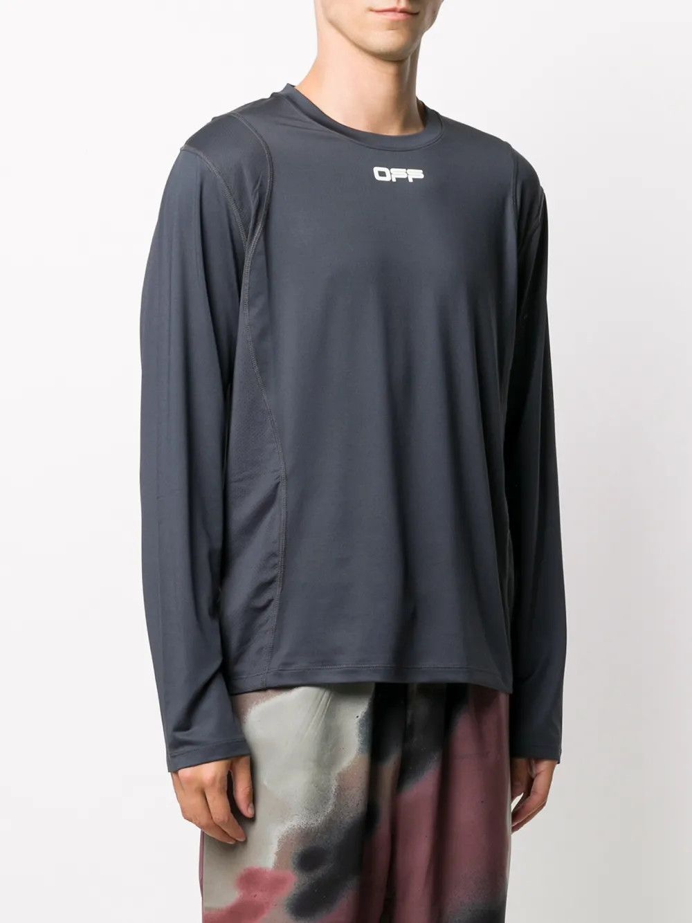 Off-White o1gr1nt0125 Active L/S T-Shirt in Dark Grey Size US S / EU 44-46 / 1 - 3 Thumbnail