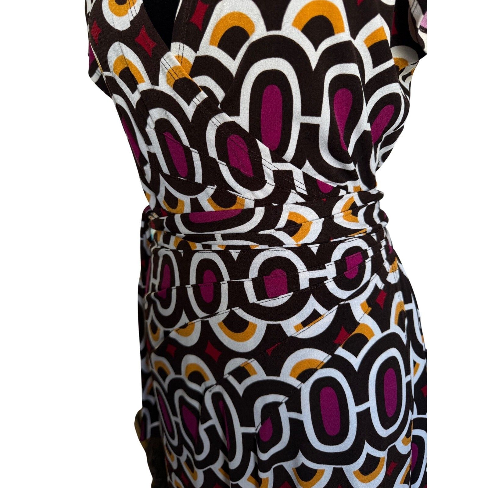 Other Bisou Bisou Wrap Dress Size XL / US 12-14 / IT 48-50 - 4 Thumbnail