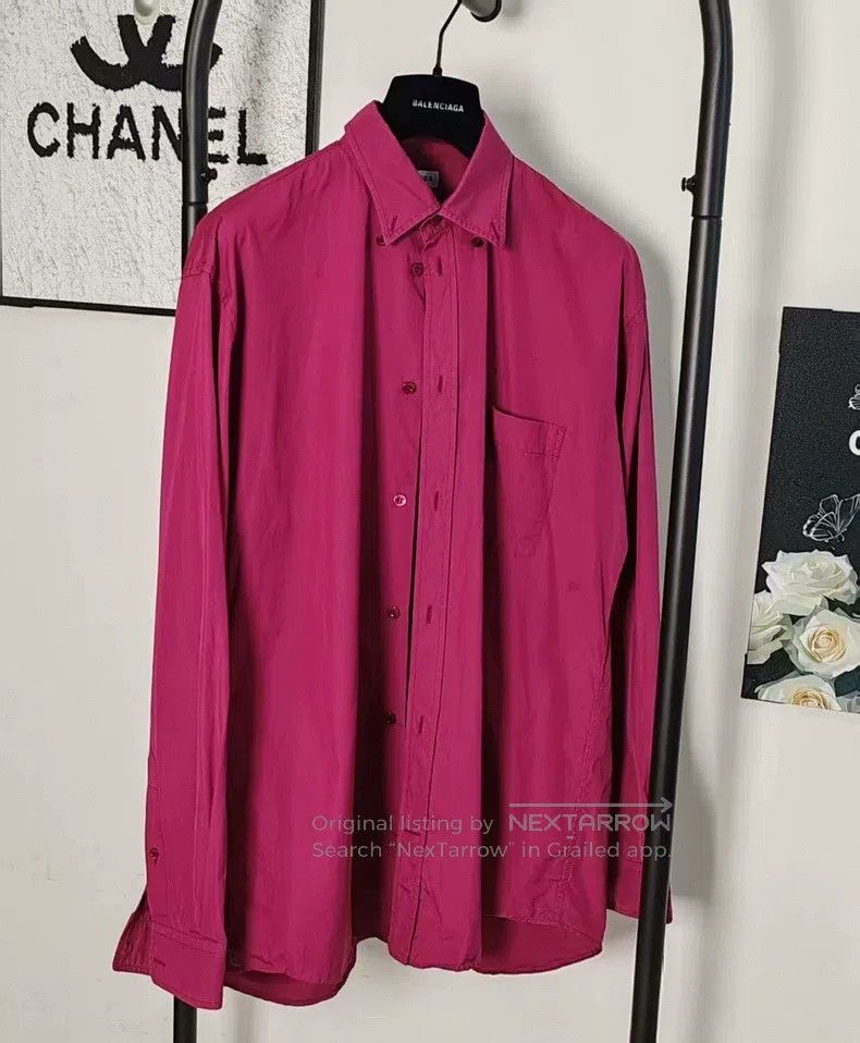 Balenciaga Balenciaga size 34 Big Logo Shirt Size M / US 6-8 / IT 42-44 - 2 Thumbnail