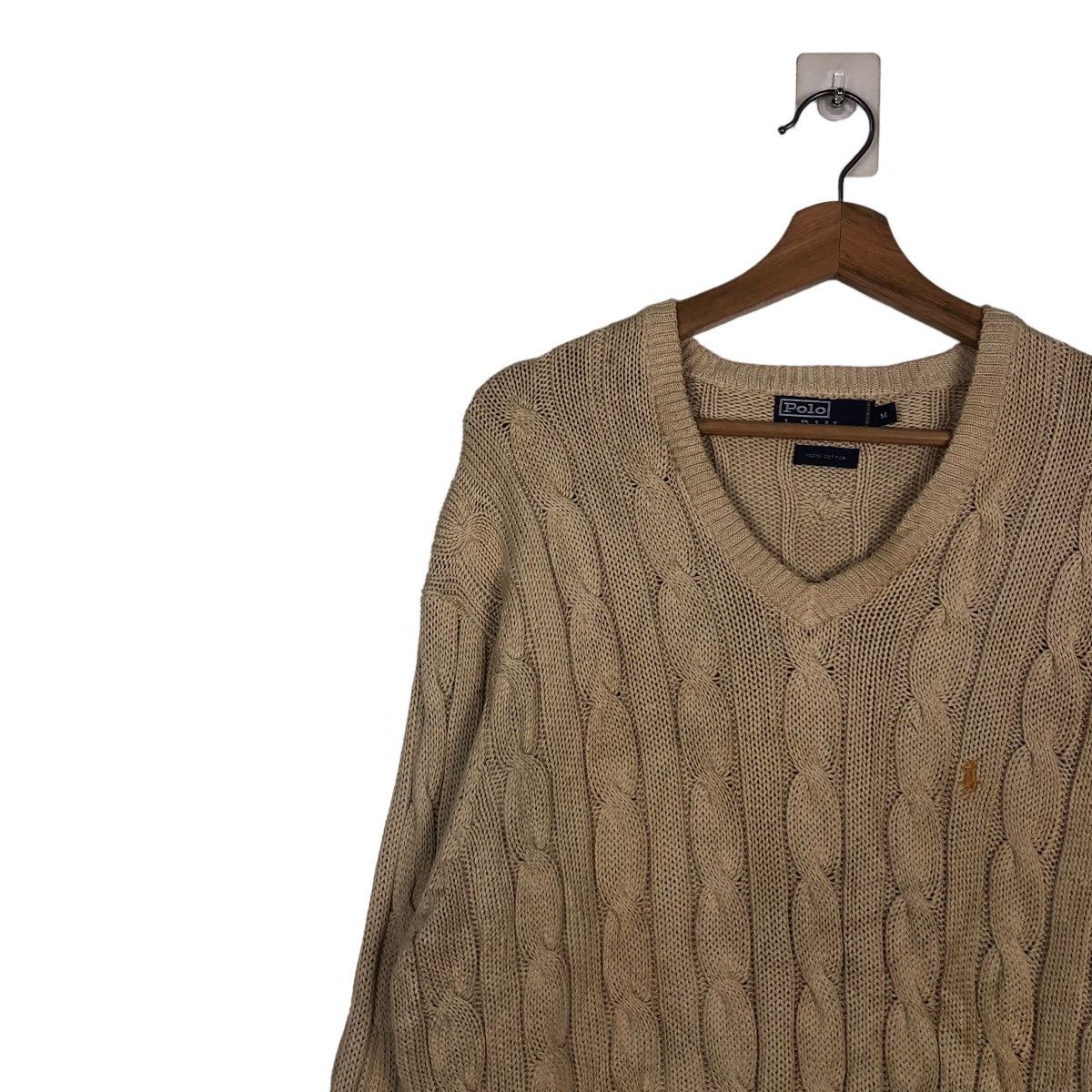 Polo Ralph Lauren 🔥Vintage Knit Sweatshirt Cardigan Polo Ralph Lauren Size US M / EU 48-50 / 2 - 5 Thumbnail