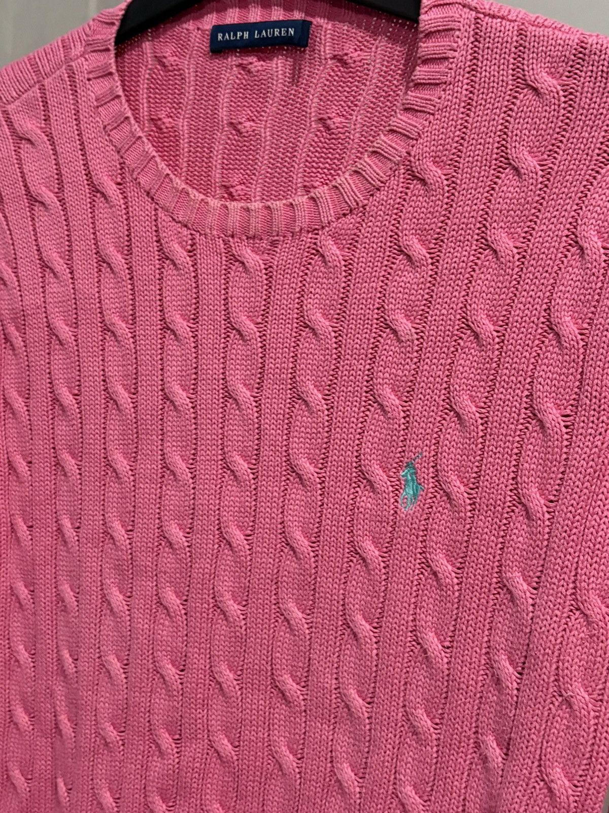 Ralph Lauren Ralph Lauren Cable-Knit Jumper & Sweater Men’s Pink L Size L / US 10 / IT 46 - 5 Thumbnail