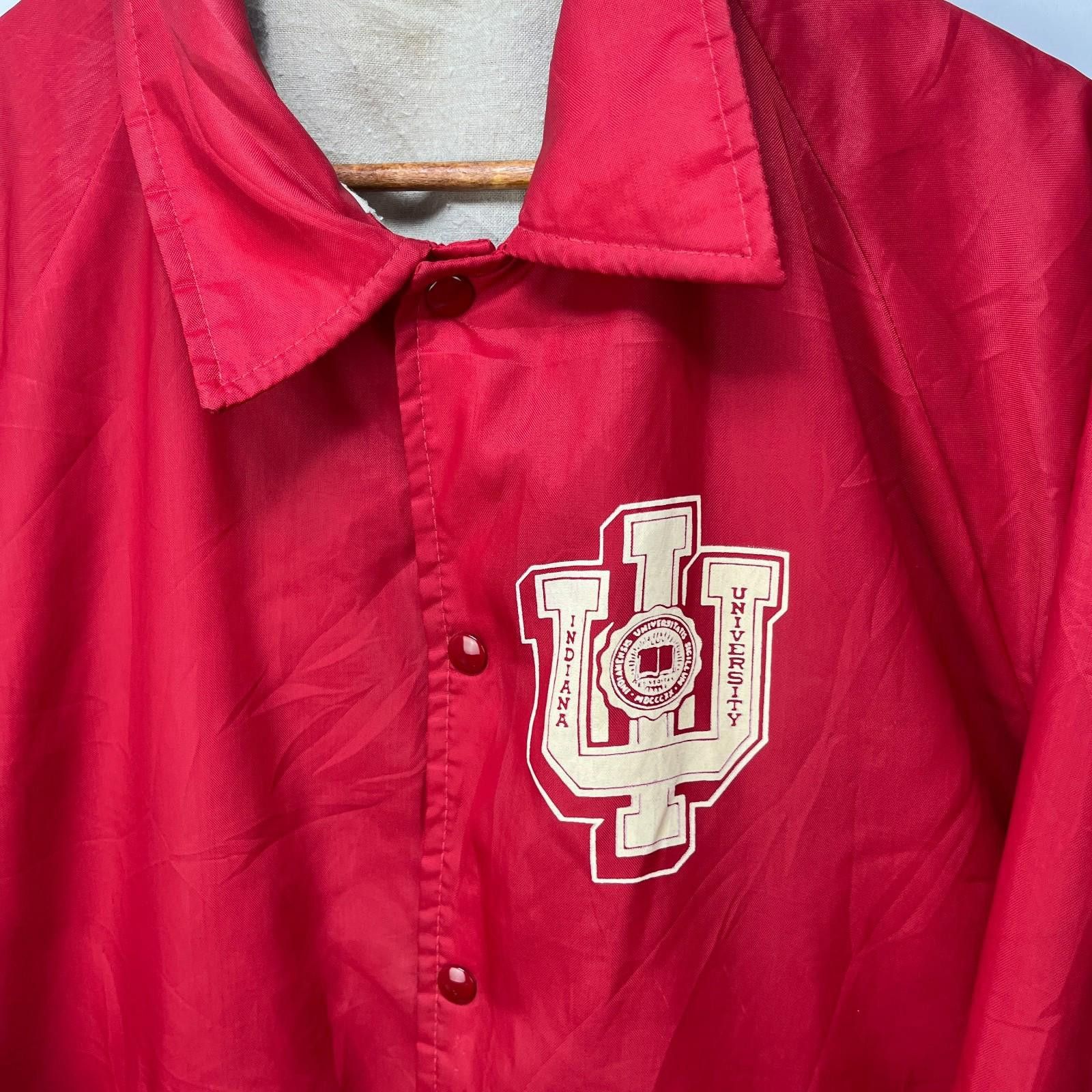 Chalk Line Vintage 80s Chalk Line Indiana Hoosiers Jacket Windbreaker Size ONE SIZE - 2 Thumbnail