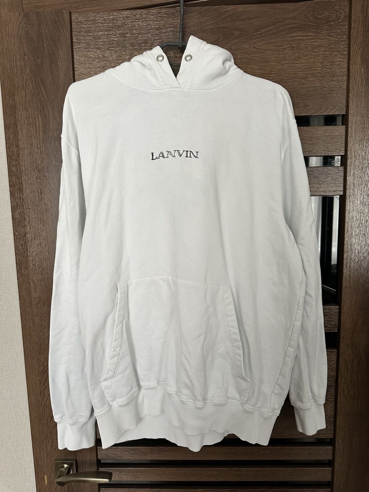 Lanvin Lanvin Paris Hoodie Pullover Size US XL / EU 56 / 4 - 2 Thumbnail