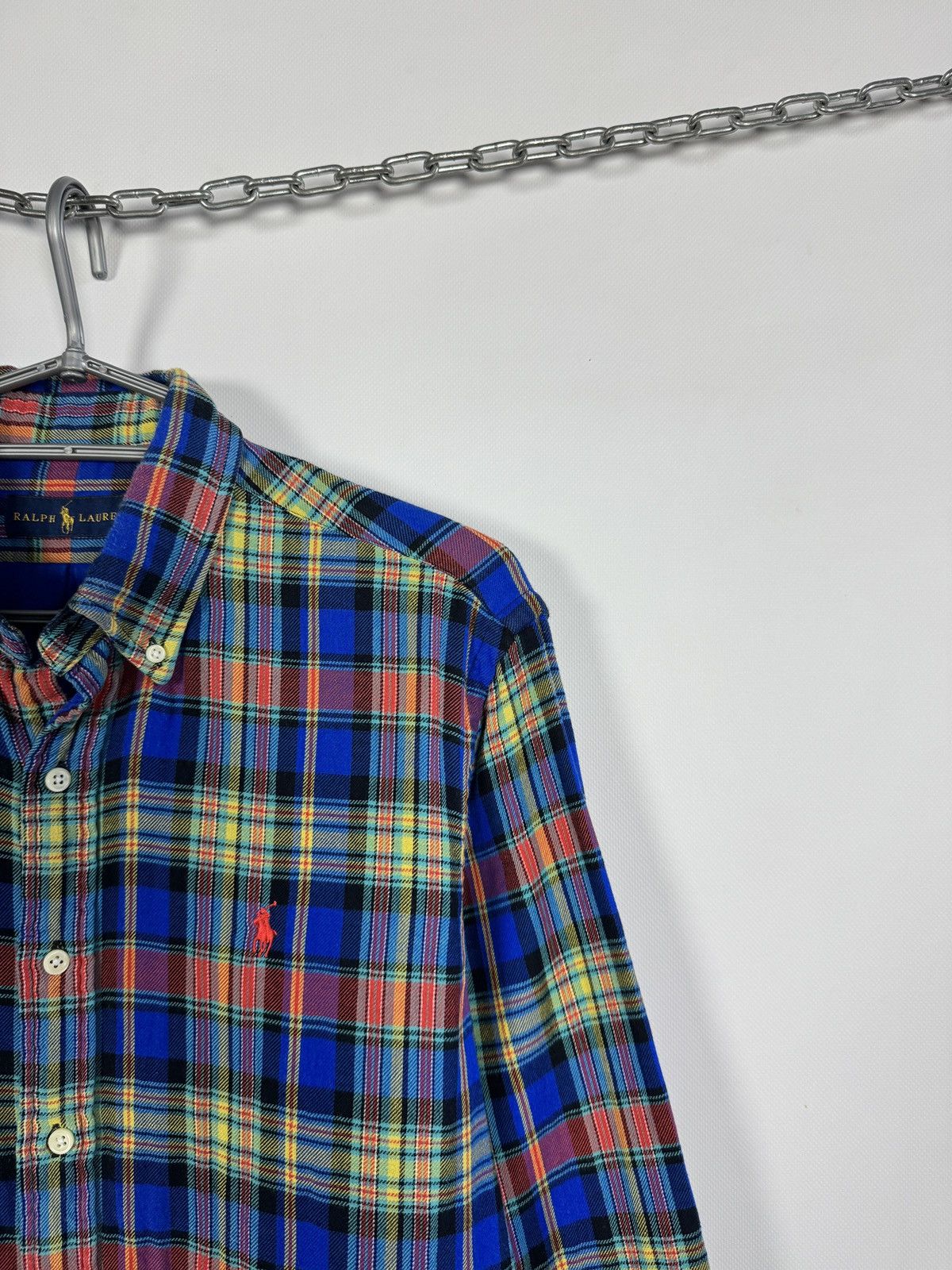 Ralph Lauren Ralph Lauren Long Sleeve Plaid Shirt Button Up Multicolor L Size US L / EU 52-54 / 3 - 2 Thumbnail