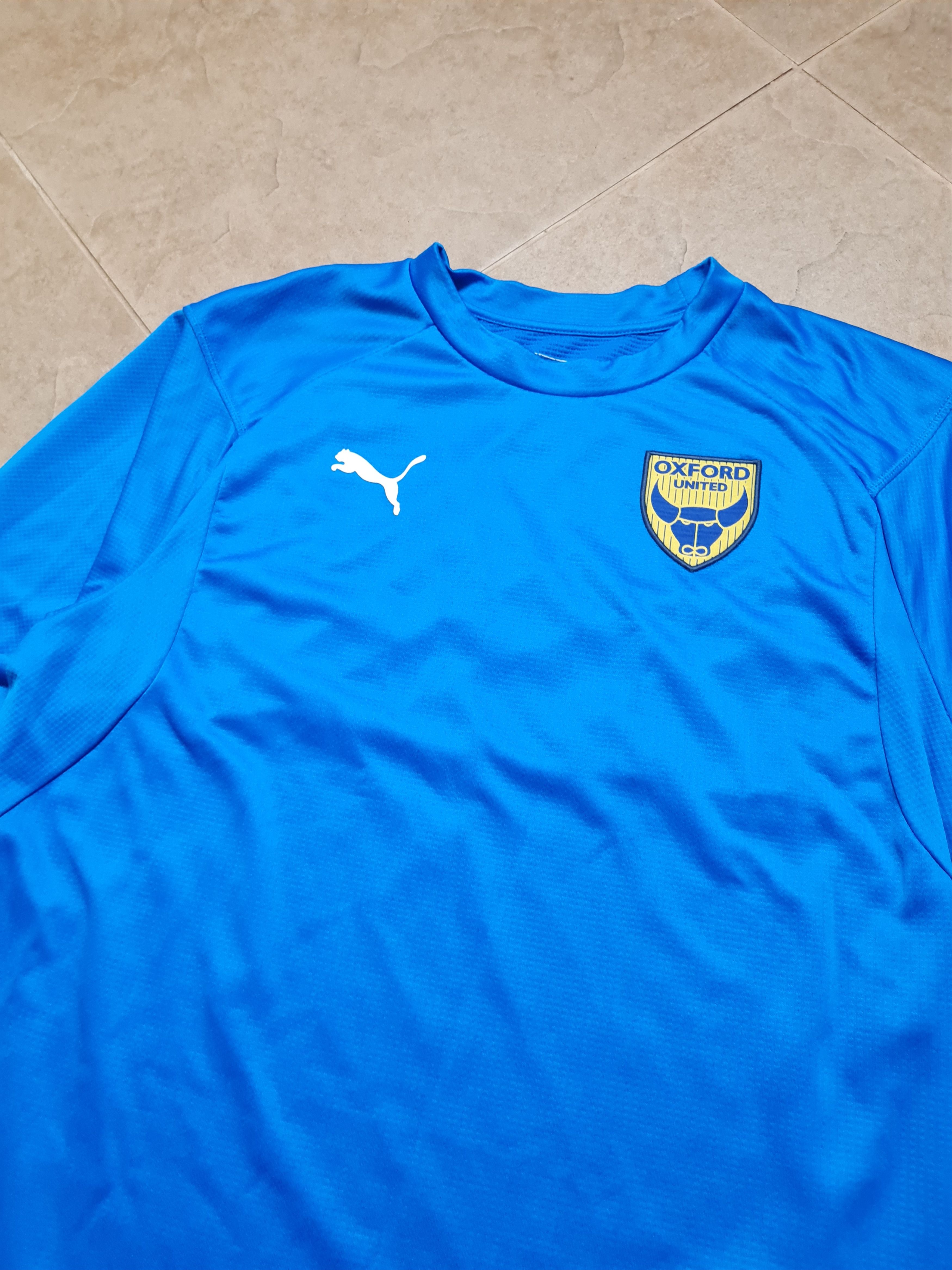 Puma Oxford United Training Top Soccer Shirt Puma Long Sleeve Size US M / EU 48-50 / 2 - 15 Thumbnail