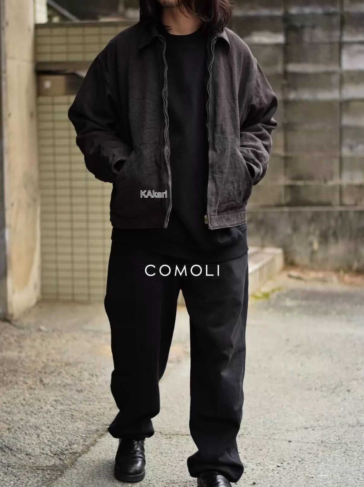 Comoli COMOLI HEMP DUCK ZIP SHORT JACKET Size US S / EU 44-46 / 1 - 3 Thumbnail