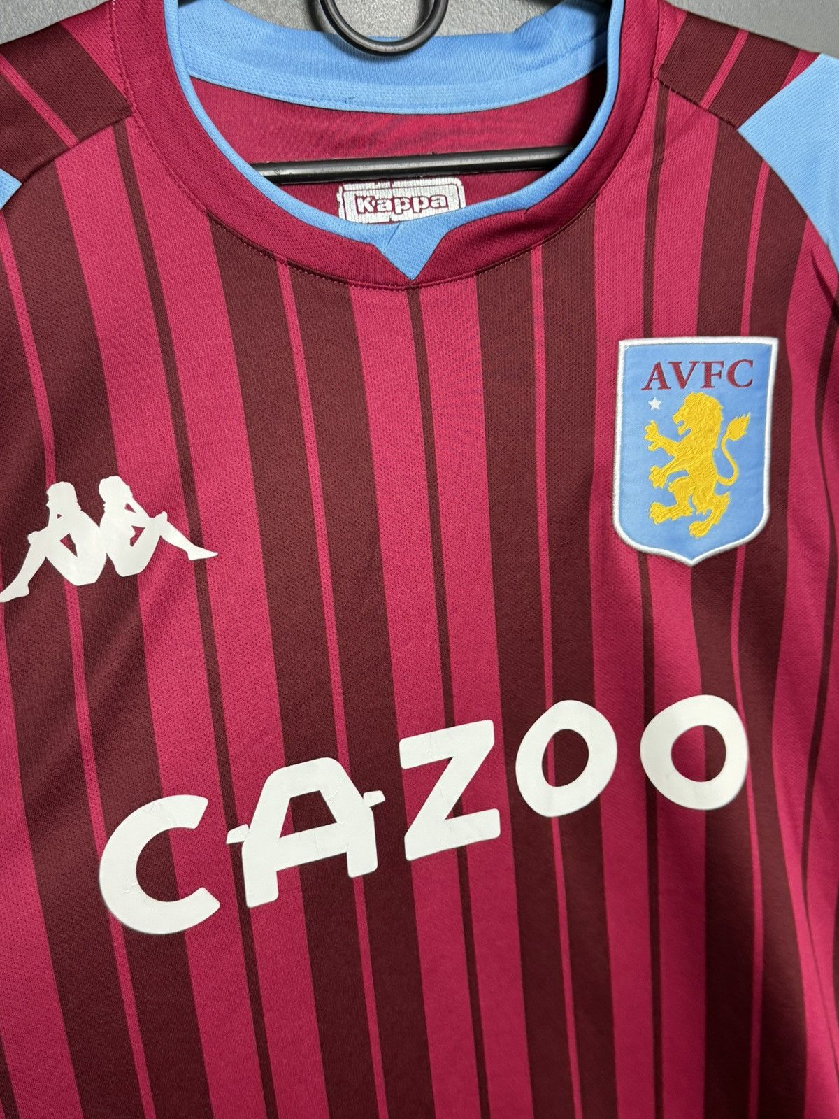 Kappa Aston Villa 21/22 Home Football Jersey Size US XXL / EU 58 / 5 - 3 Thumbnail