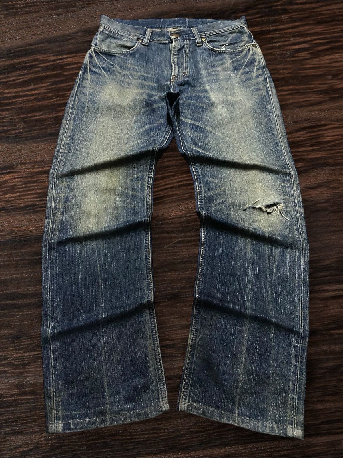 Wrangler 13MWZ Straight Leg Vintage Jeans