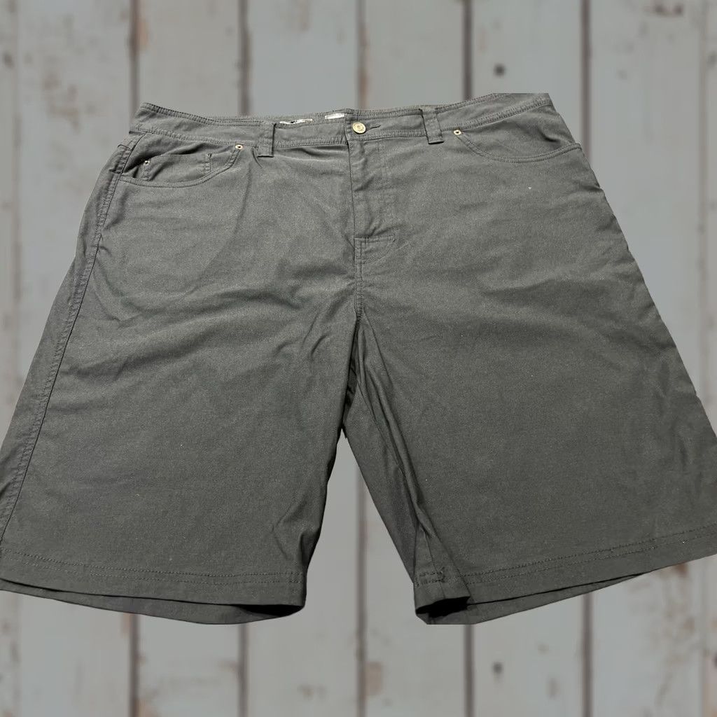 Prana prAna Men Shorts Shadow 42 Inseam 10/11 Nylon Spandex Pockets Outdoor Outdoor Casual Travel Regular Logo Size US 42 / EU 58 - 1 Thumbnail