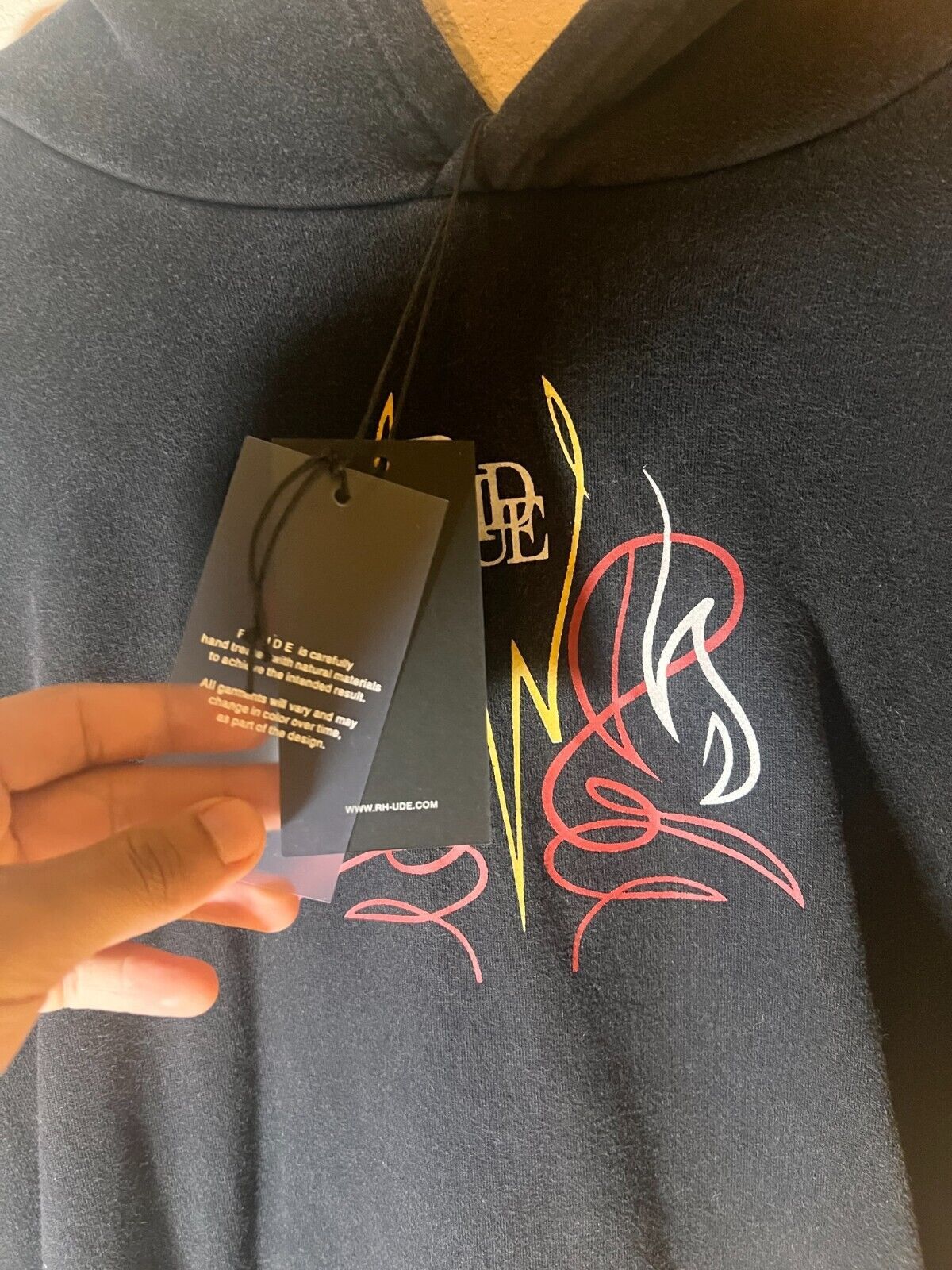 Rhude Rhude Hot Rod Hoodie Black S Size US S / EU 44-46 / 1 - 2 Thumbnail