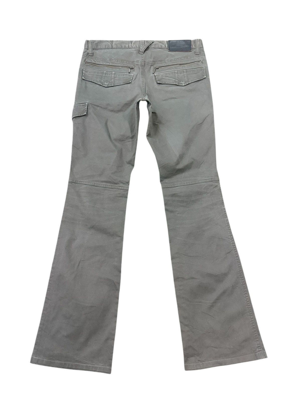 If Six Was Nine RARE TORNADO MART MULTIZIPPER FLARE PANT Size US 30 / EU 46 - 9 Thumbnail
