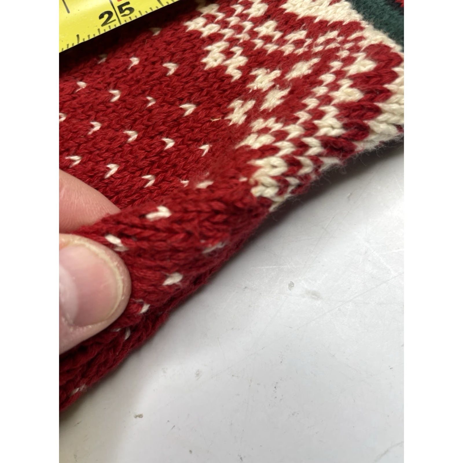 Vintage VINTAGE L.L. Bean Sweater Knit Womens Large Red Fair Isle Pullover Knit 90s Size L / US 10 / IT 46 - 6 Thumbnail