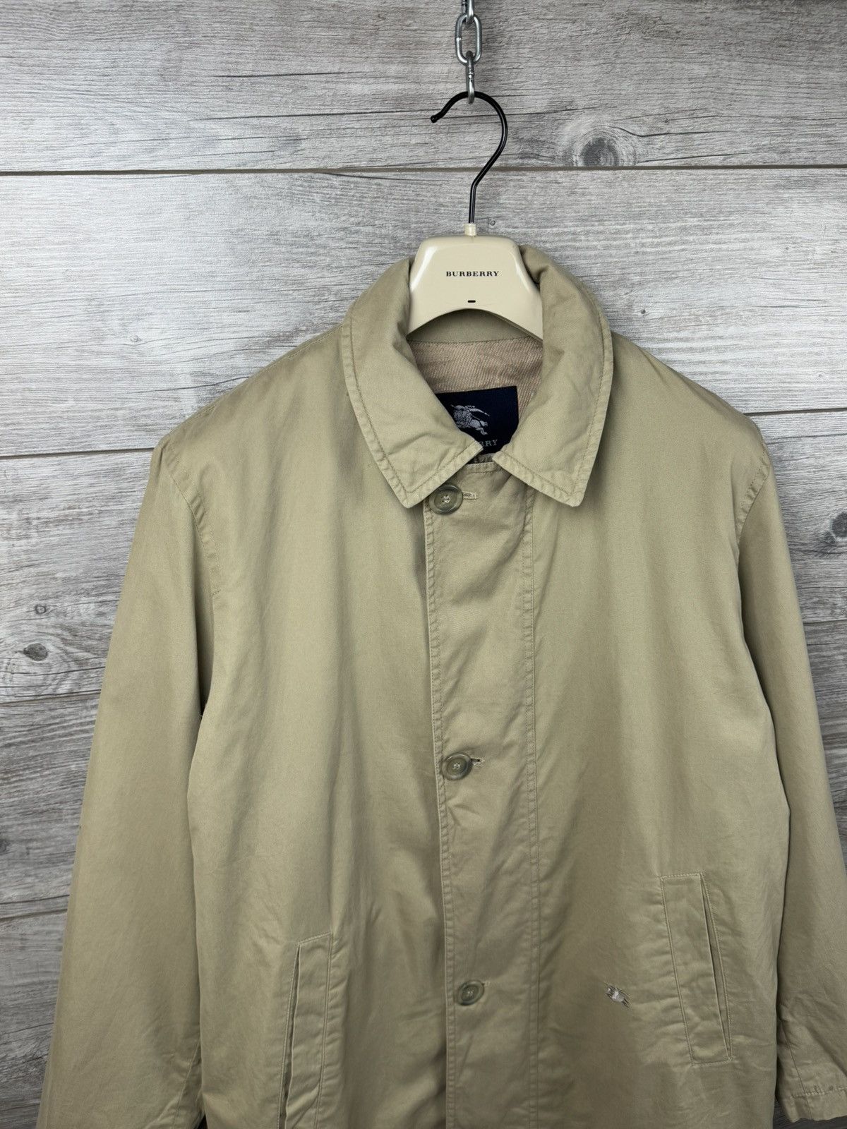 Burberry Burberry Vintage Trench Coat Jacket Bomber Luxury Size L Size US L / EU 52-54 / 3 - 9 Thumbnail