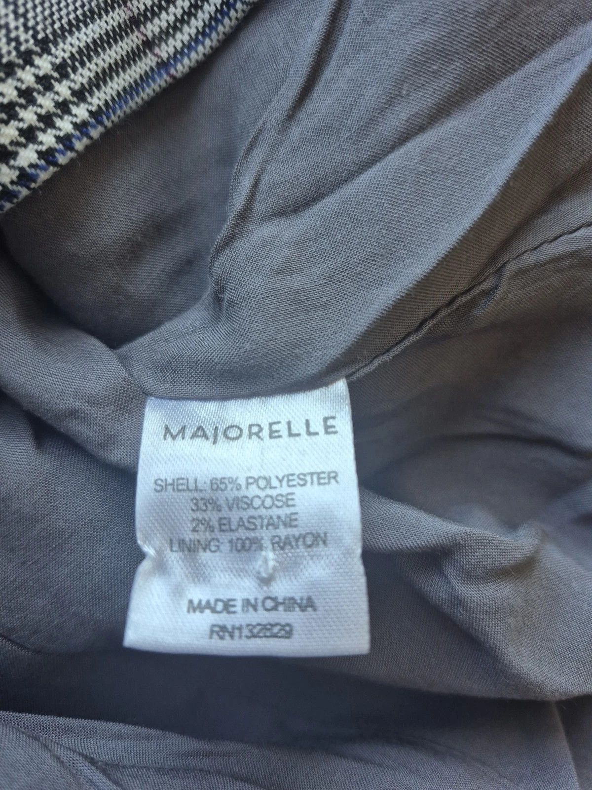 REVOLVE Majorelle Rhea Blazer Plaid Double Breasted Jacket Size XS Size XS / US 0-2 / IT 36-38 - 12 Thumbnail