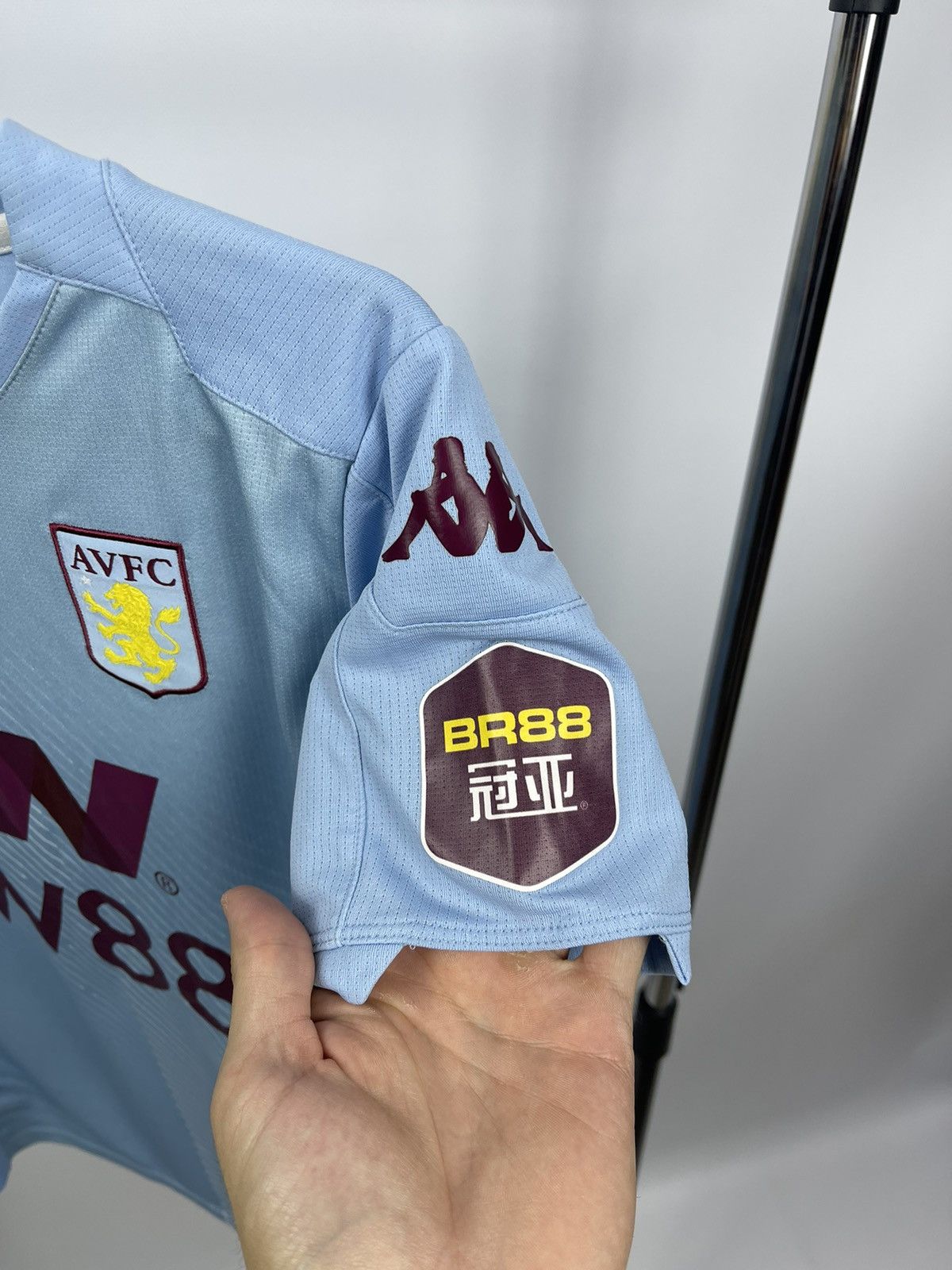 Kappa Kappa Aston Villa England 2019/20 Jersey Size M Women's Blue Size M / US 6-8 / IT 42-44 - 3 Thumbnail