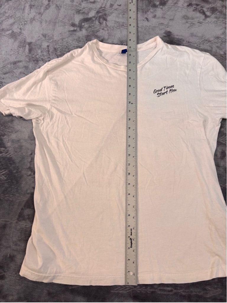 H&M Men's H&M Graphic Tee Shirt Size M White Size US XL / EU 56 / 4 - 5 Thumbnail