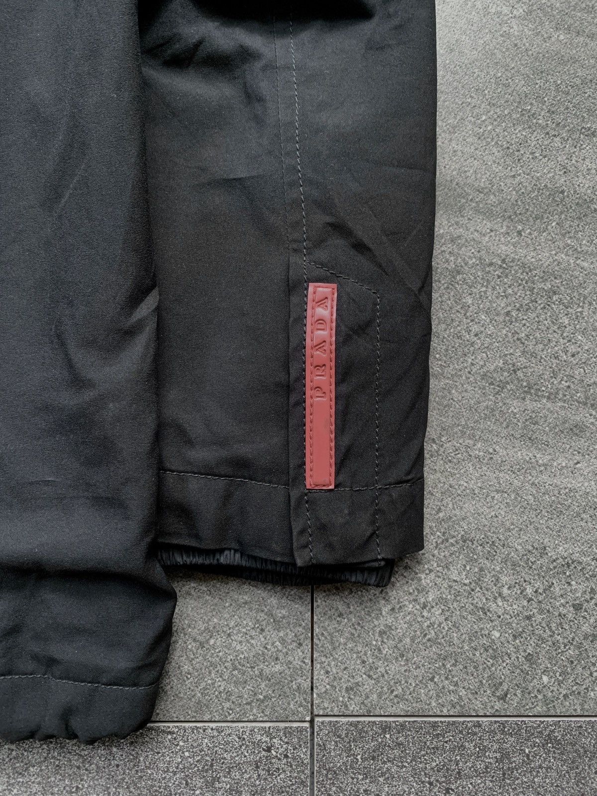 Prada FREE TAX! 2000s Red Tab Halfzip Polyester Jacket Size US S / EU 44-46 / 1 - 5 Thumbnail
