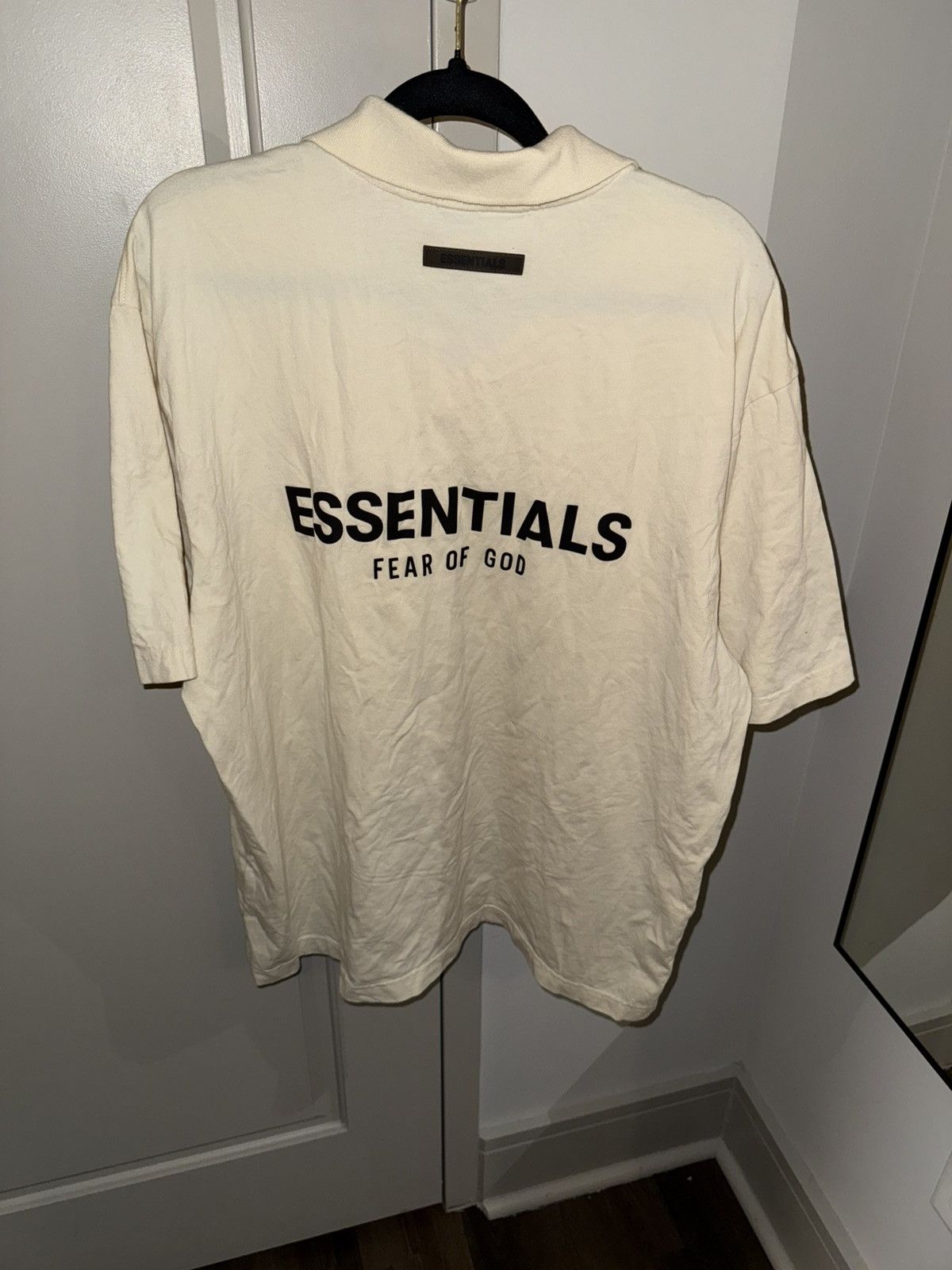 Fear of God FEAR OF GOD CREAM POLO Size US M / EU 48-50 / 2 - 3 Thumbnail