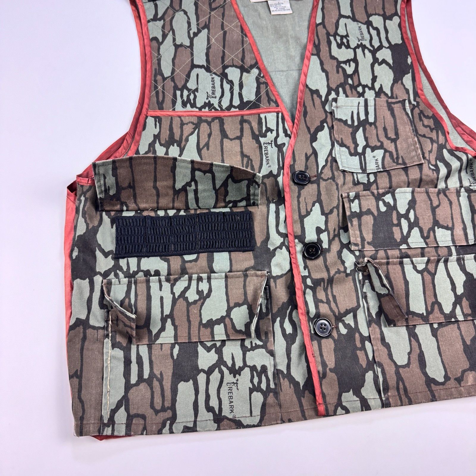 Vintage Vintage Trebark Camo Hunting Vest L Utility Duck Bay Size US L / EU 52-54 / 3 - 9 Thumbnail