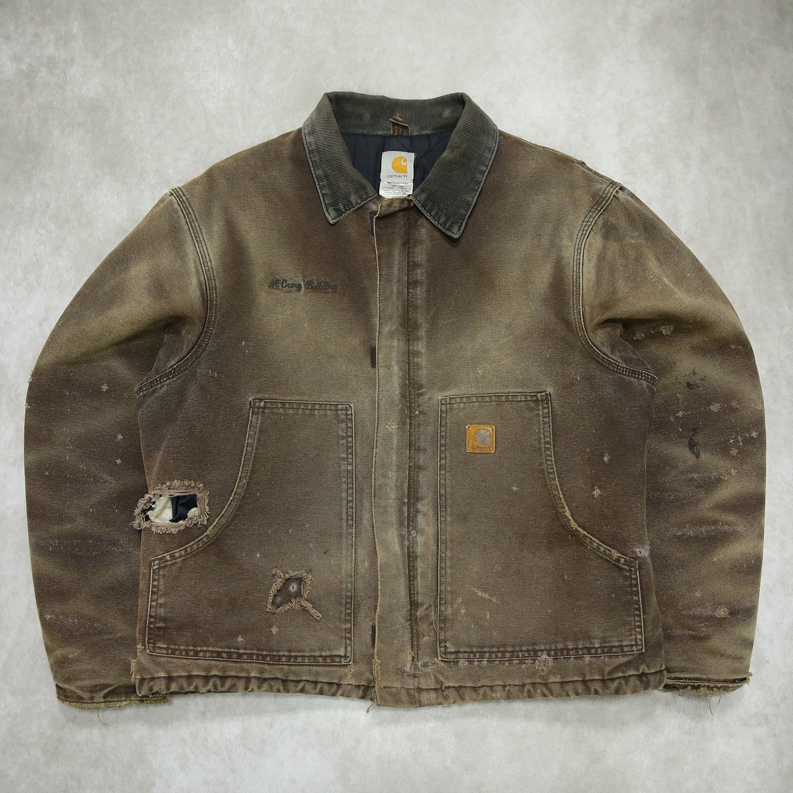 Carhartt Rare?Vintage 00s Faded Carhartt Arctic Jacket J22 CHT 