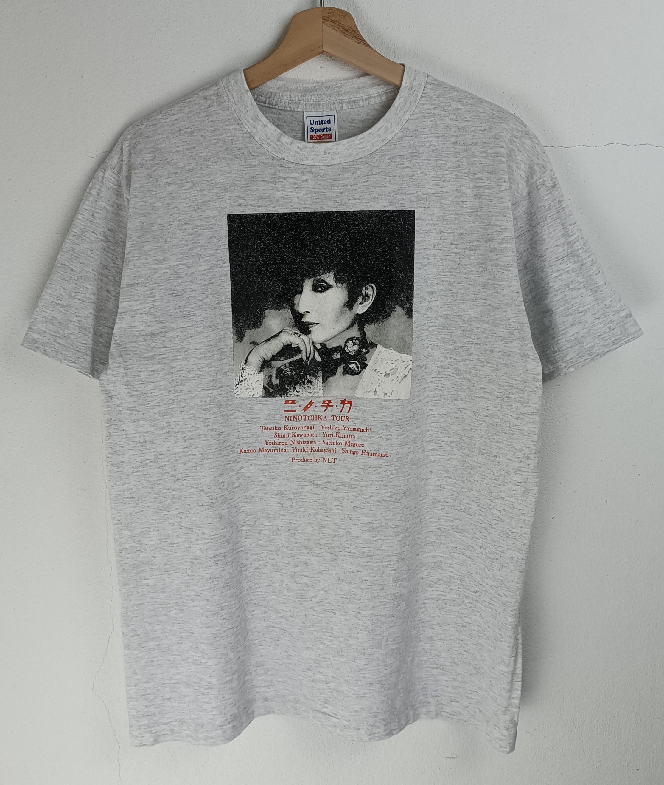 Vintage VINTAGE 90'S NINOTCHKA TOUR TETSUKO MOVIE 80'S VERY RARE TEE Size US M / EU 48-50 / 2 - 3 Thumbnail