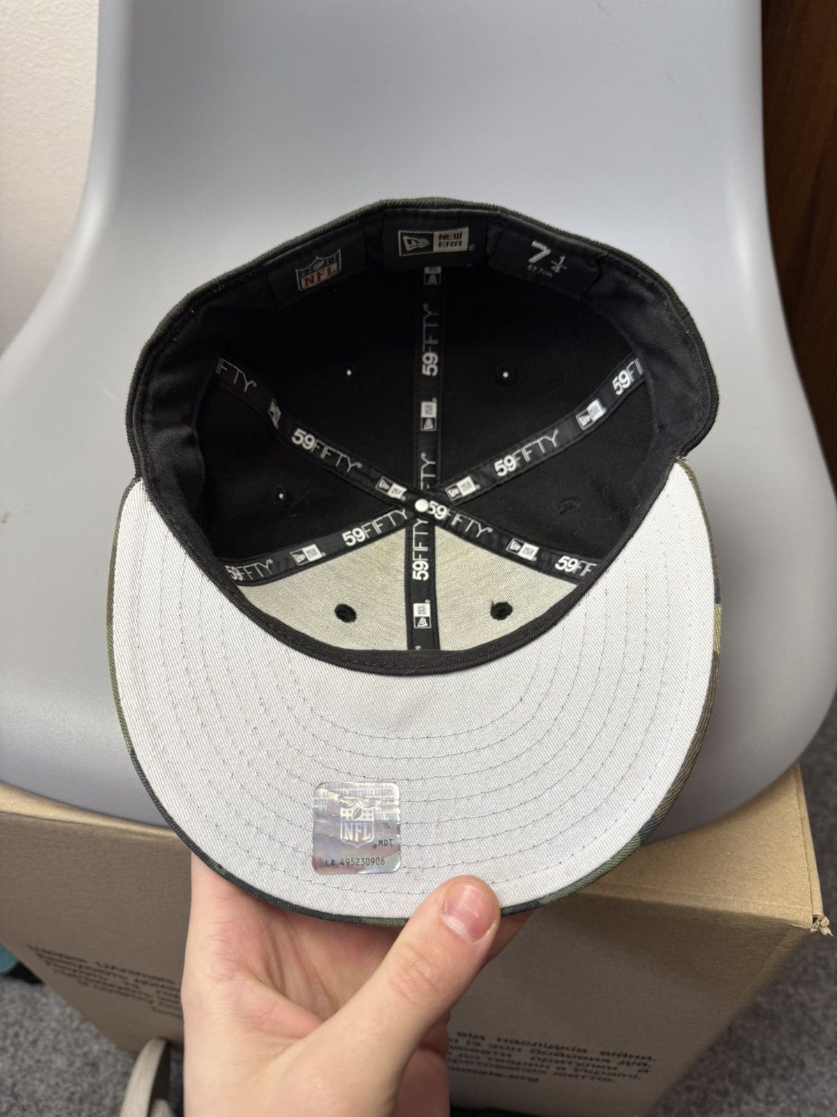 NFL Vintage Los Angeles Raiders Snapback Hat Size ONE SIZE - 10 Thumbnail