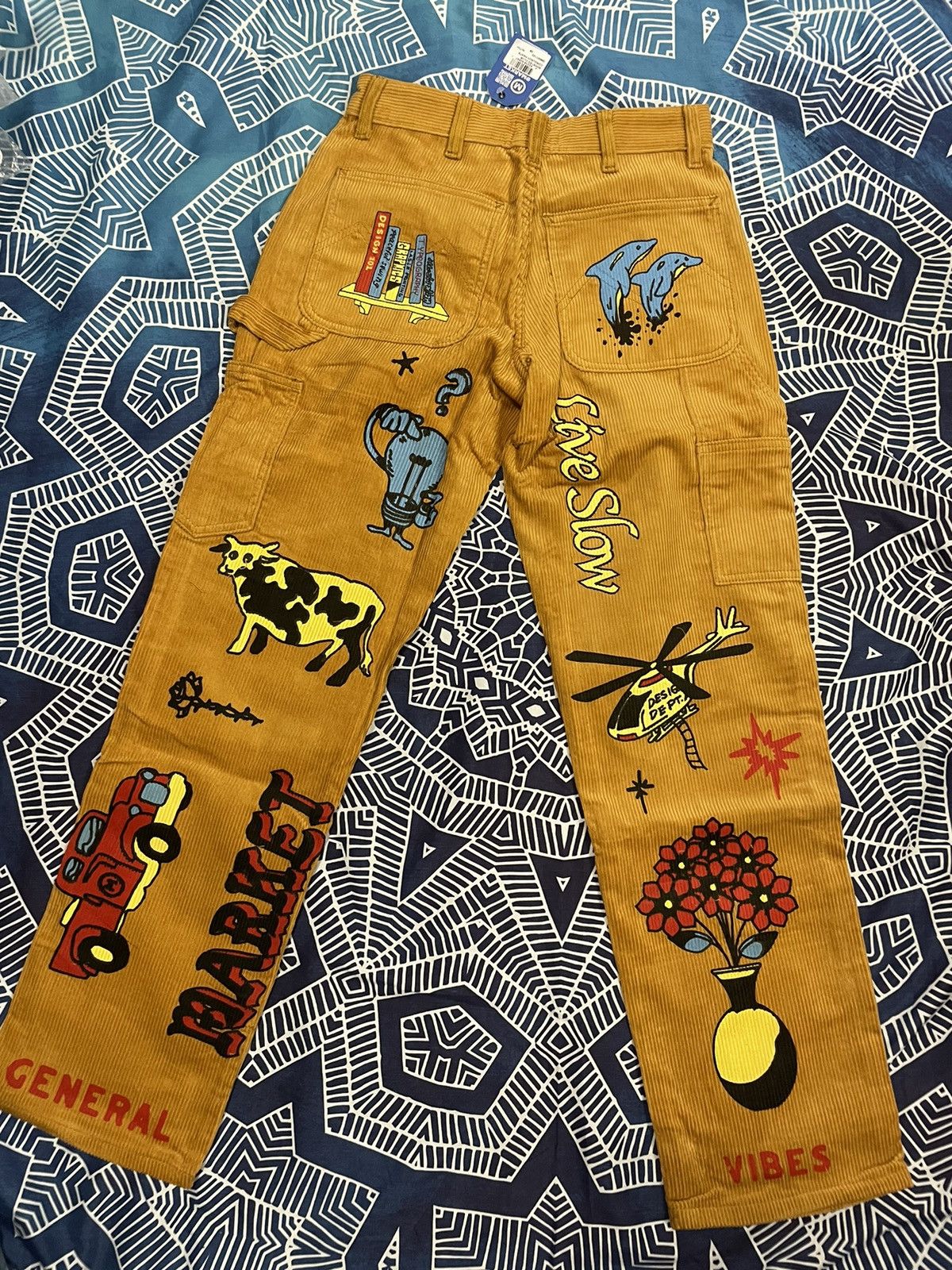 Market Market Corduroy Boosted Club Pants Size US 28 / EU 44 - 6 Thumbnail