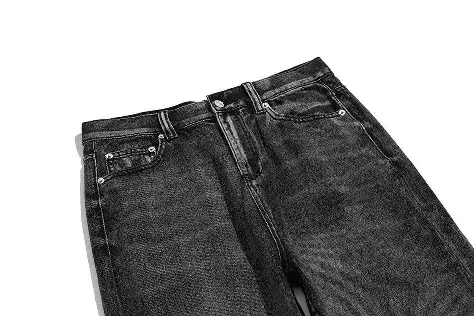 Japanese Brand Wide leg Harajuku Baggy Flared Trousers Oversize Style Y2K Size US 30 / EU 46 - 5 Thumbnail